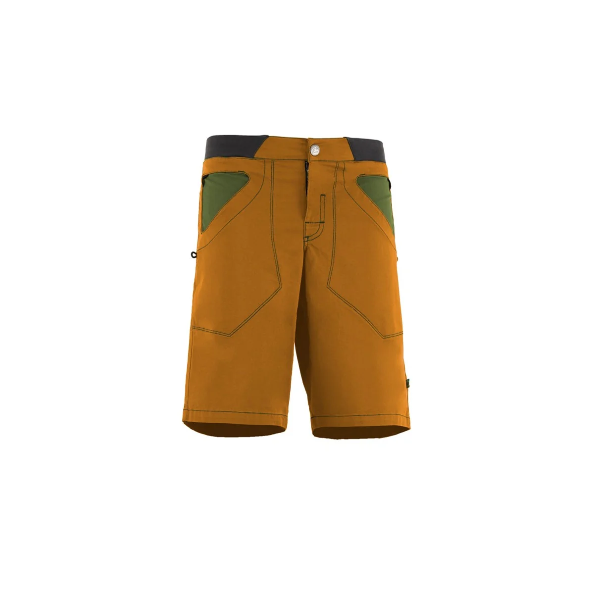 E9 N 3 ANGOLO SHORT UOMO IN COTONE ORGANICO PER ARRAMPICATA E TEMPO LIBERO - DISPONIBILE IN 3 COLORI - Image 3