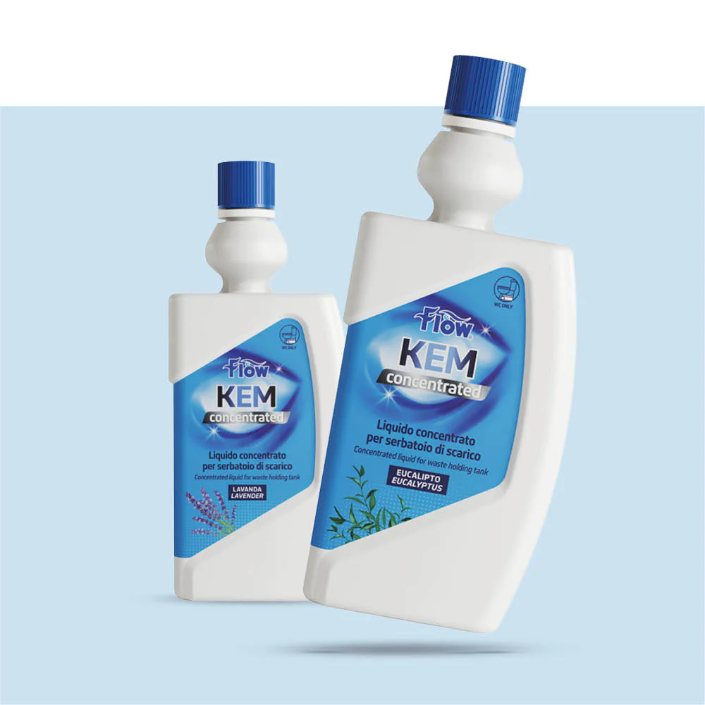 ECOLKEM FLOW KEM CONCENTRATED LIQUIDO DISGREGANTE CONCENTRATO PER SERBATOI ACQUE NERE BOTTIGLIA DA 780ml - DISPONIBILE IN 4 PROFUMAZIONI - Image 2