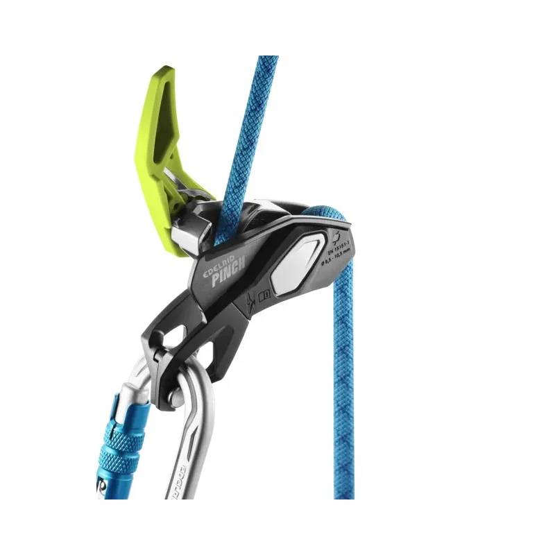 EDELRID PINCH DISPOSITIVO DI ASSICURAZIONE SEMI-AUTOMATICO PER ARRAMPICATA - Image 5