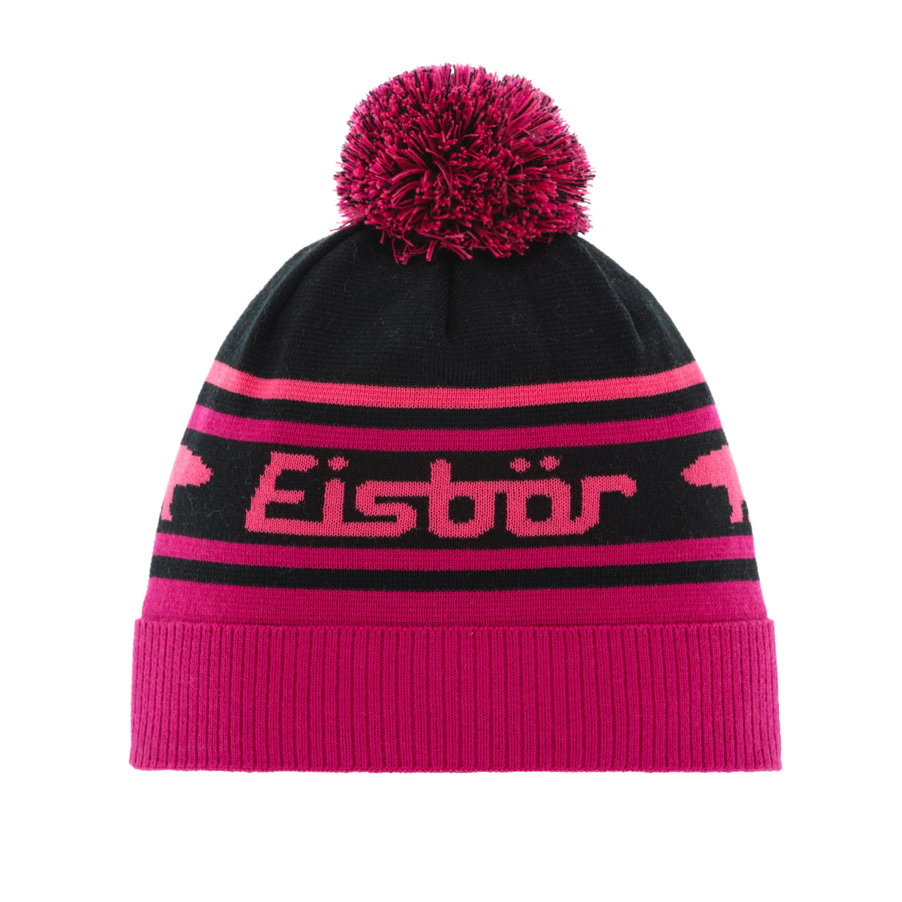 EISBAR CHANI POMPON BERRETTO CALDO MISTO LANA MERINO COLORI ASSORTITI - Image 2