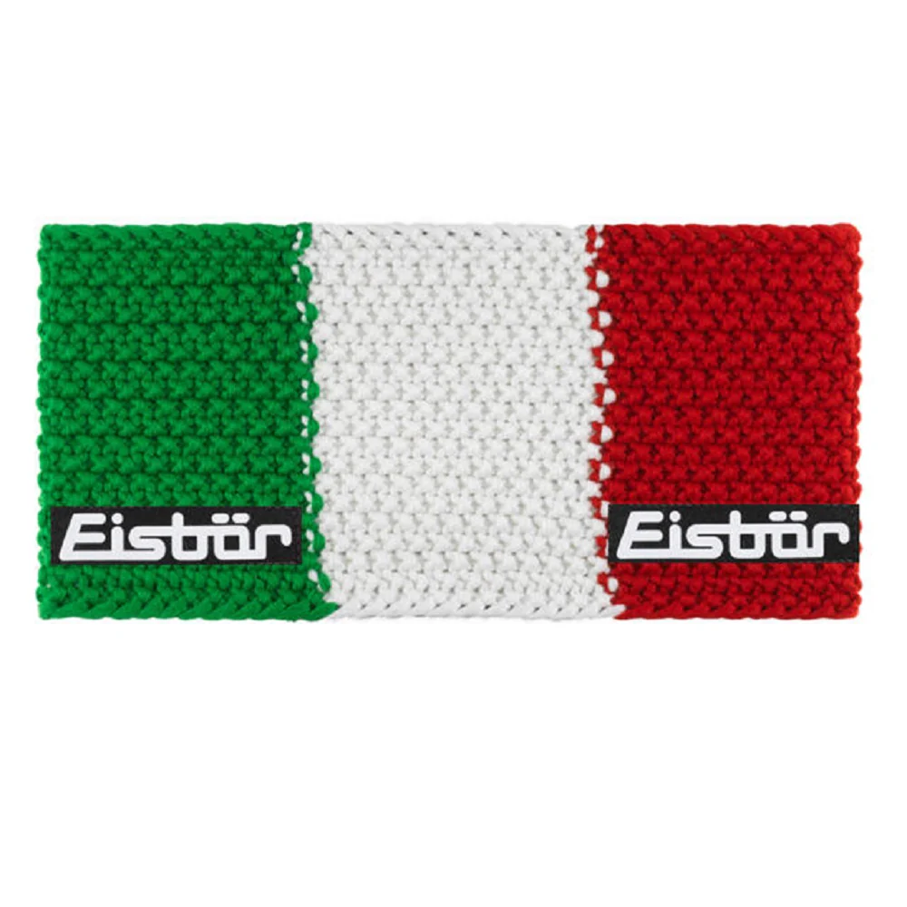 EISBAR Jamies Flag STB BIG LOGOS cm 10 FASCIA DA TESTA CALDA E TRASPIRANTE - DISPONIBILI IN VARI COLORI!