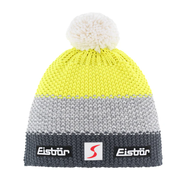 EISBAR Star Pompon MÜ SP BERRETTO TECNICO MISTO LANA MERINO - DISPONIBILE IN VARI COLORI