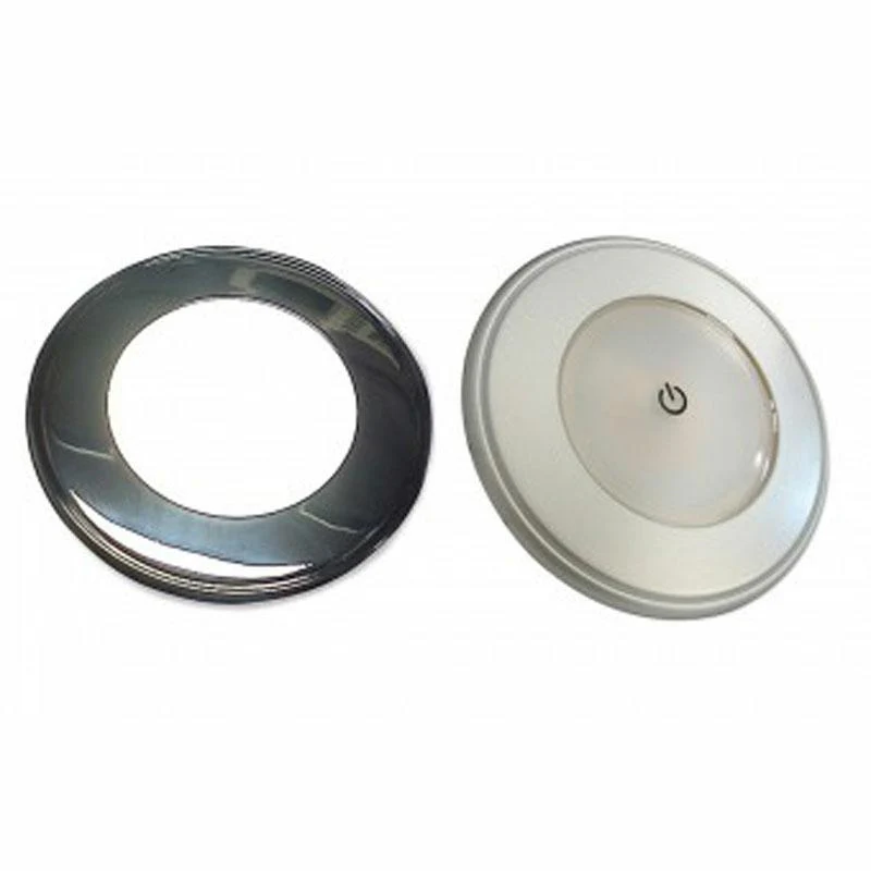 FARETTO FISSO AD INCASSO SPOT MODELLO 2020 12V LED LV34 6LED 200Lm 6500°K COLORE SILVER