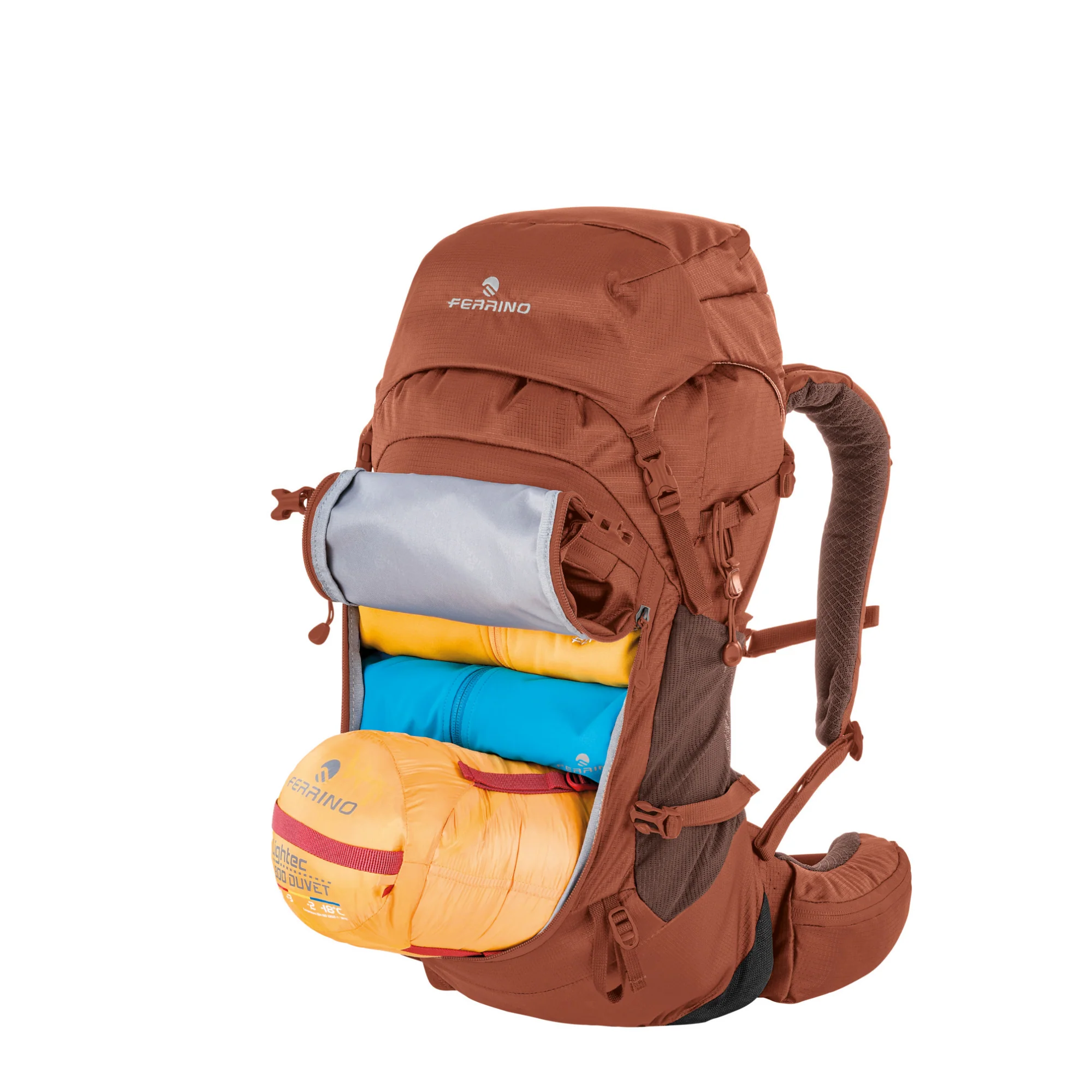 FERRINO FINISTERRE 40 ZAINO DA TREKKING 40 LITRI CON SCHIENALE STACCATO - DISPONIBILE IN 3 COLORI - Image 10