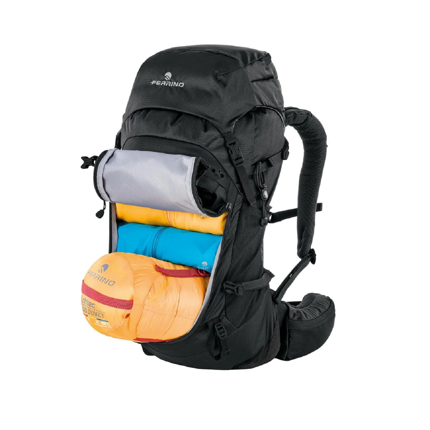 FERRINO FINISTERRE 40 ZAINO DA TREKKING 40 LITRI CON SCHIENALE STACCATO - DISPONIBILE IN 3 COLORI - Image 12