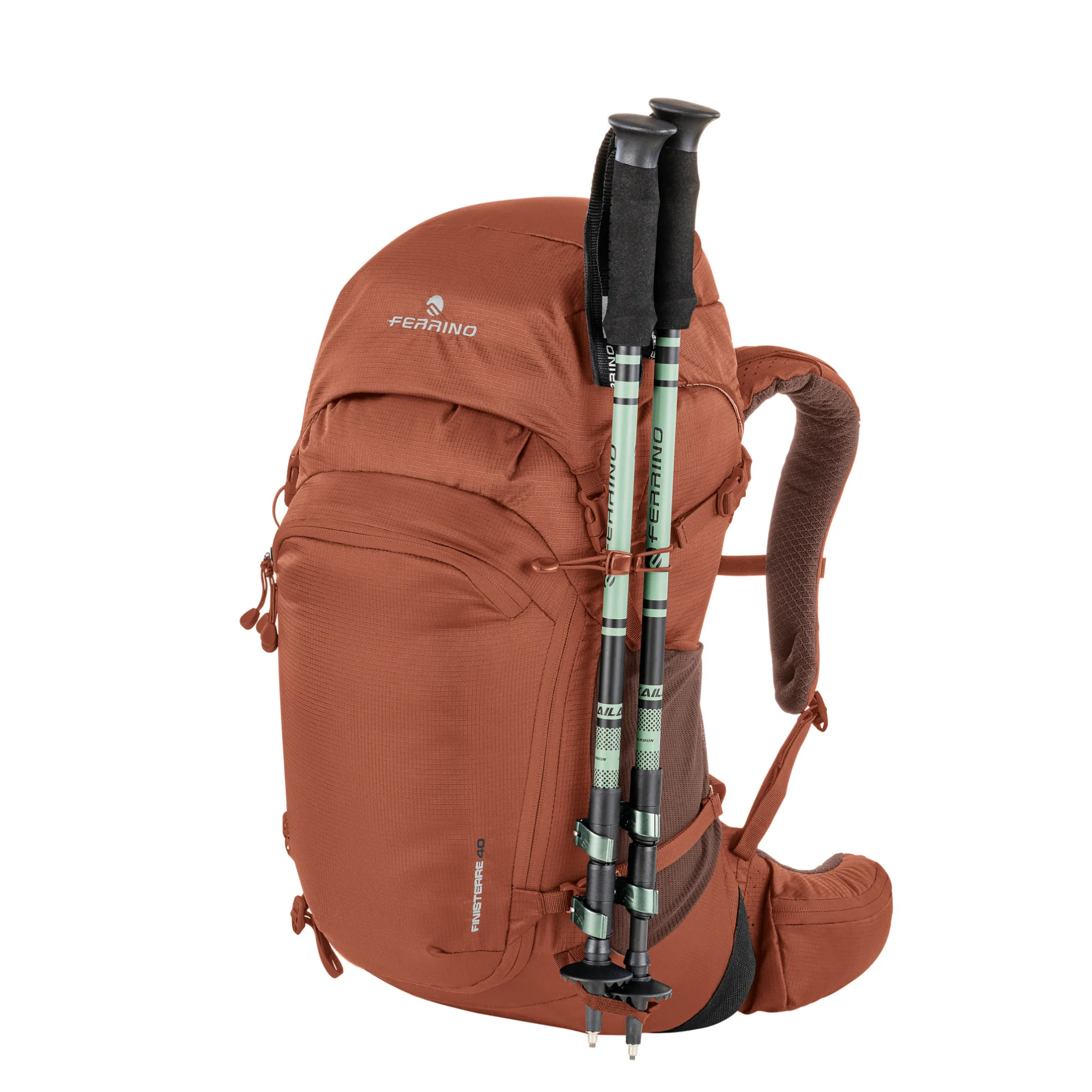FERRINO FINISTERRE 40 ZAINO DA TREKKING 40 LITRI CON SCHIENALE STACCATO - DISPONIBILE IN 3 COLORI - Image 9
