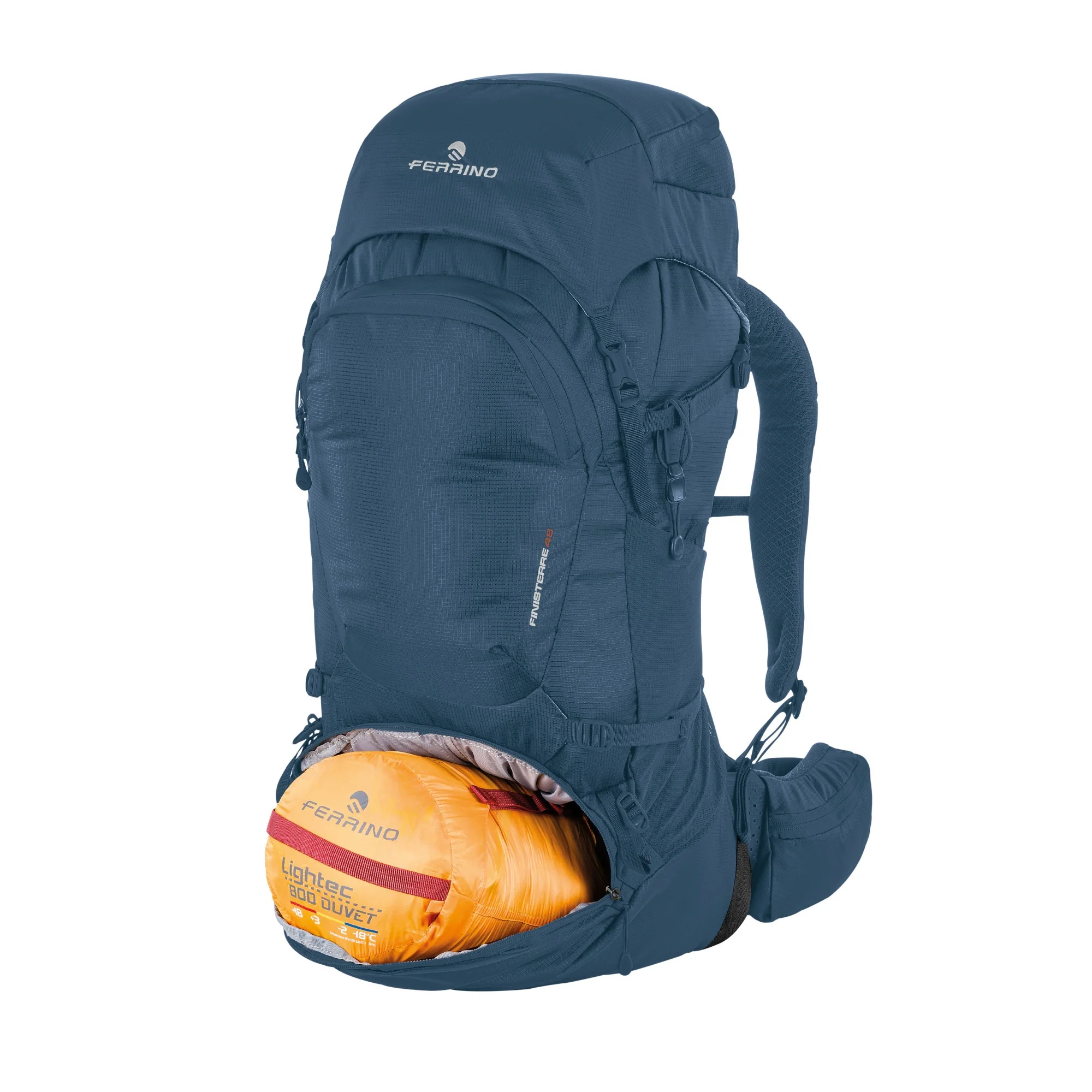 FERRINO FINISTERRE 48 ZAINO DA TREKKING 48 LITRI CON SCHIENALE STACCATO - DISPONIBILE IN 3 COLORI - NUOVO MODELLO SS26 - Image 7