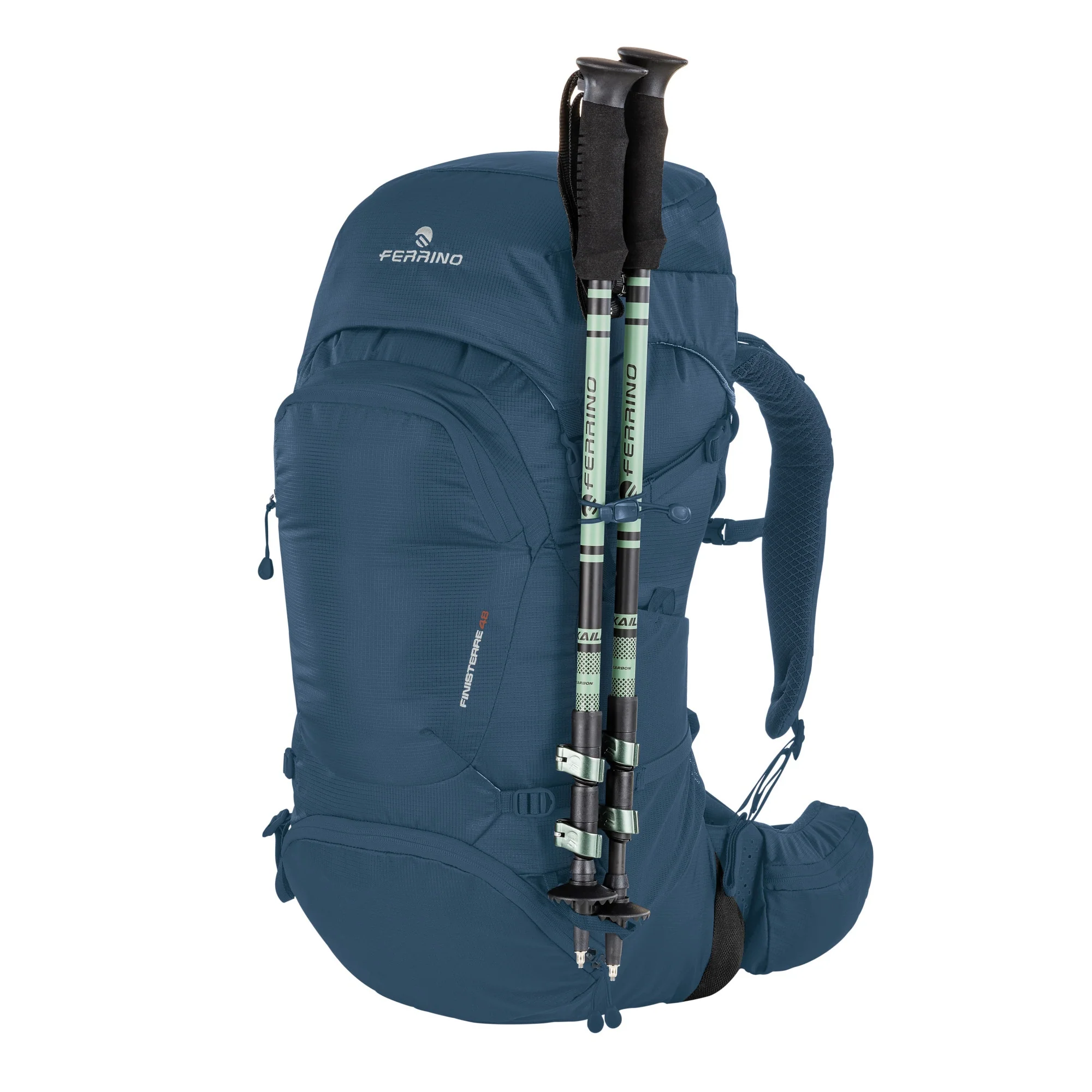 FERRINO FINISTERRE 48 ZAINO DA TREKKING 48 LITRI CON SCHIENALE STACCATO - DISPONIBILE IN 3 COLORI - NUOVO MODELLO SS26 - Image 8