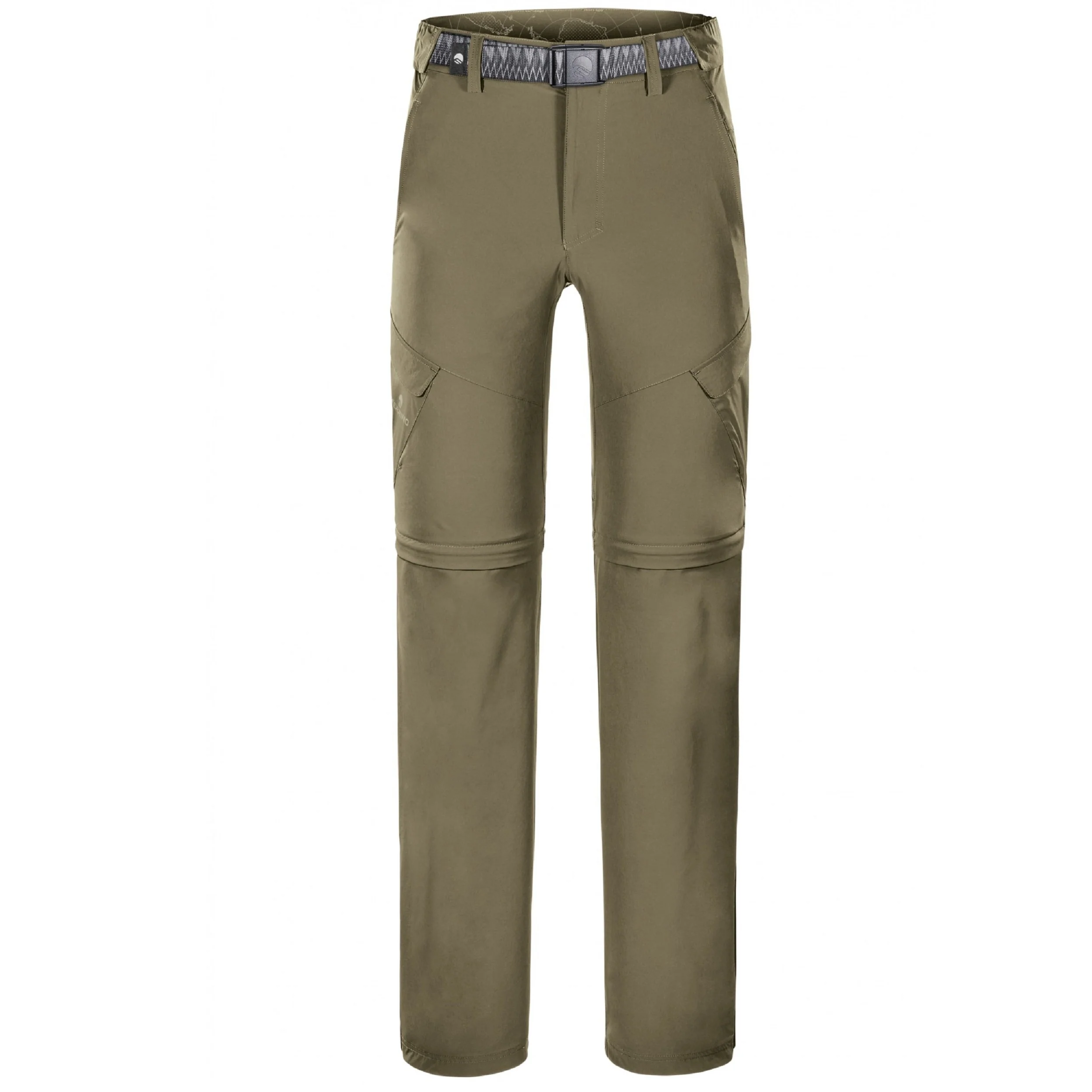 FERRINO USHUAIA PANTS MAN PANTALONI ZIP-OFF CON GAMBE STACCABILI TECNICI E TRASPIRANTI - COLORE: DARK GREEN