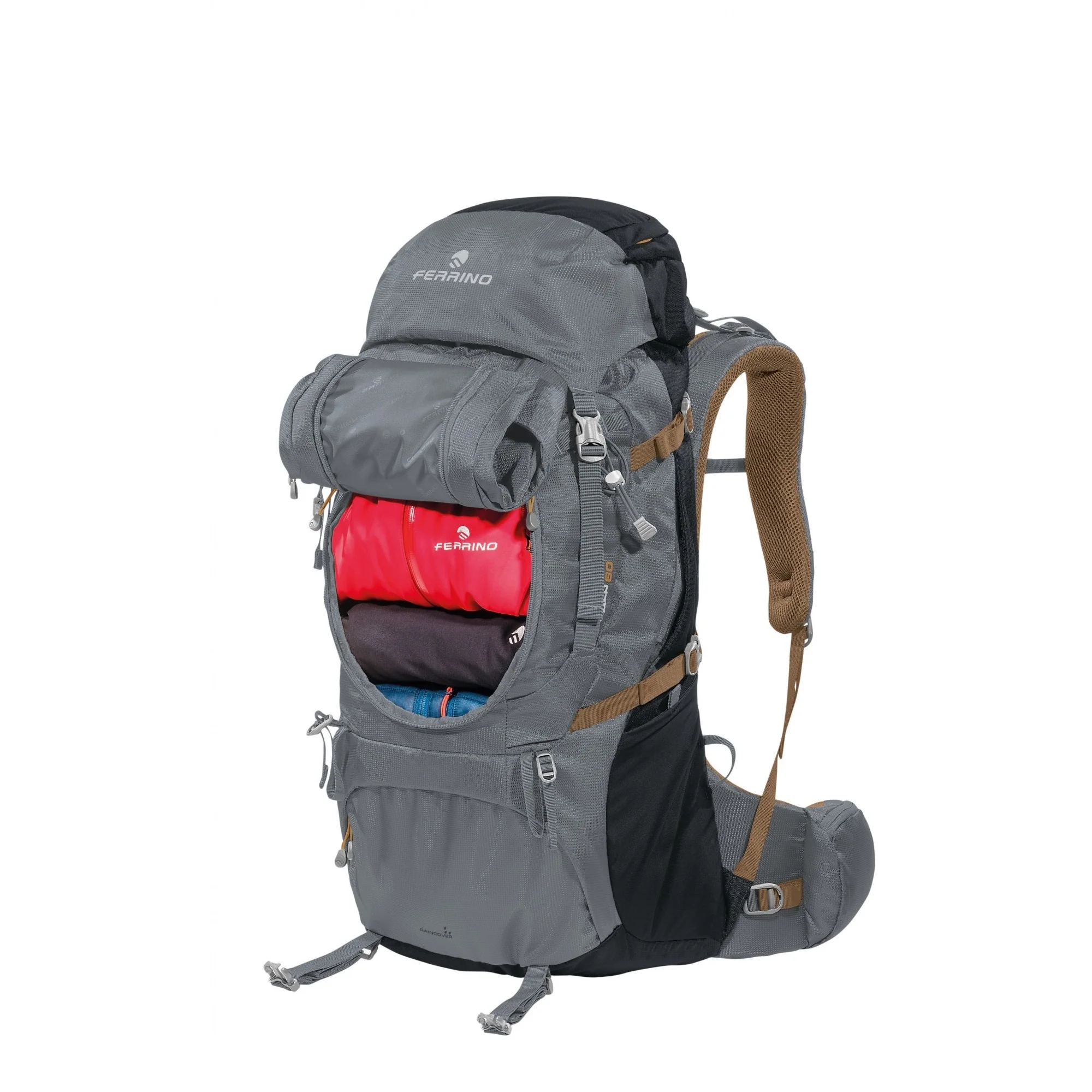 FERRINO TRANSALP 60 ZAINO PER LUNGHI VIAGGI E CAMMINI - DISPONIBILE IN 2 COLORI - Image 4