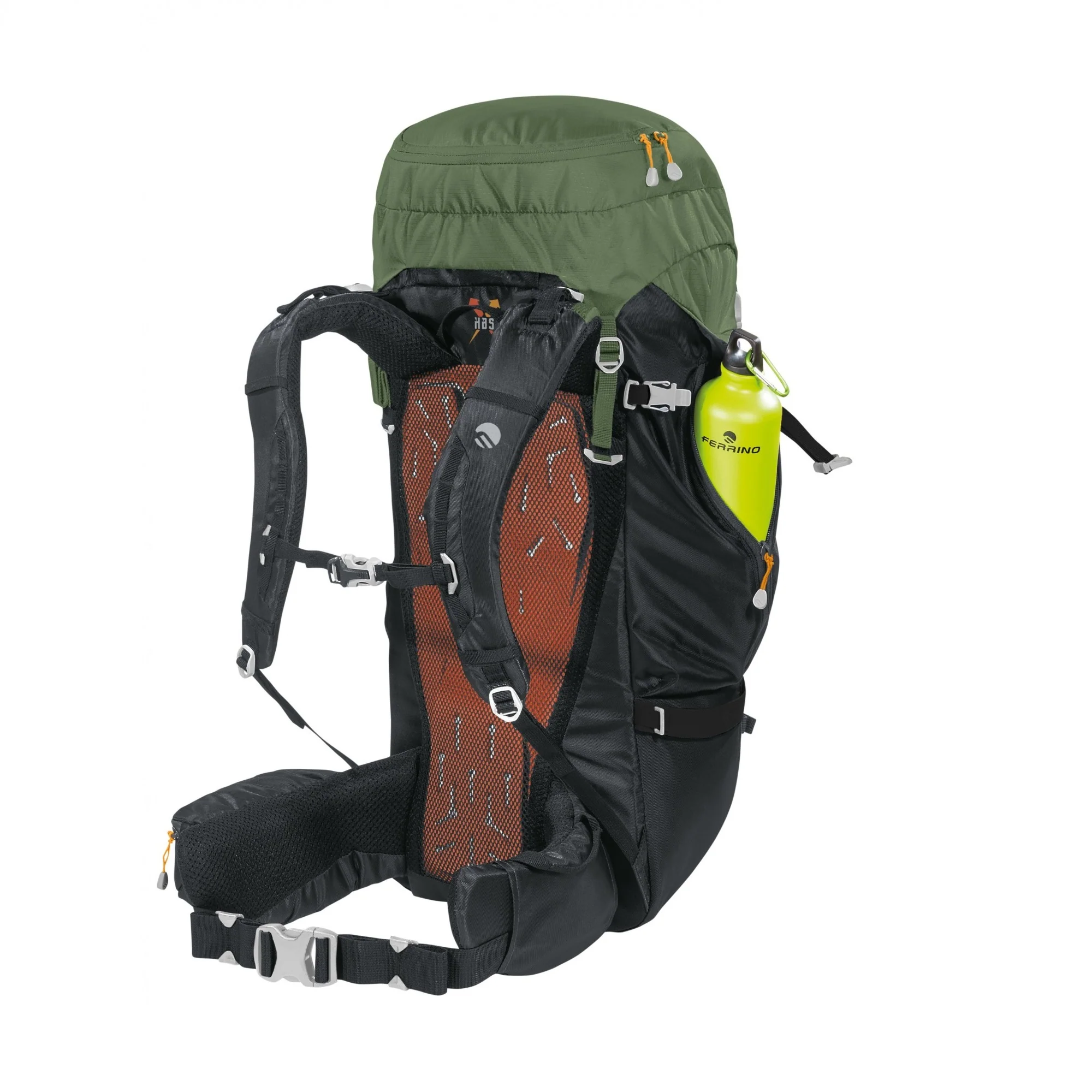 FERRINO TRIOLET 48+5 GRIGIO Zaino da Alpinismo e sci alpinismo capiente e versatile - Disponibile in 2 colori - Image 7