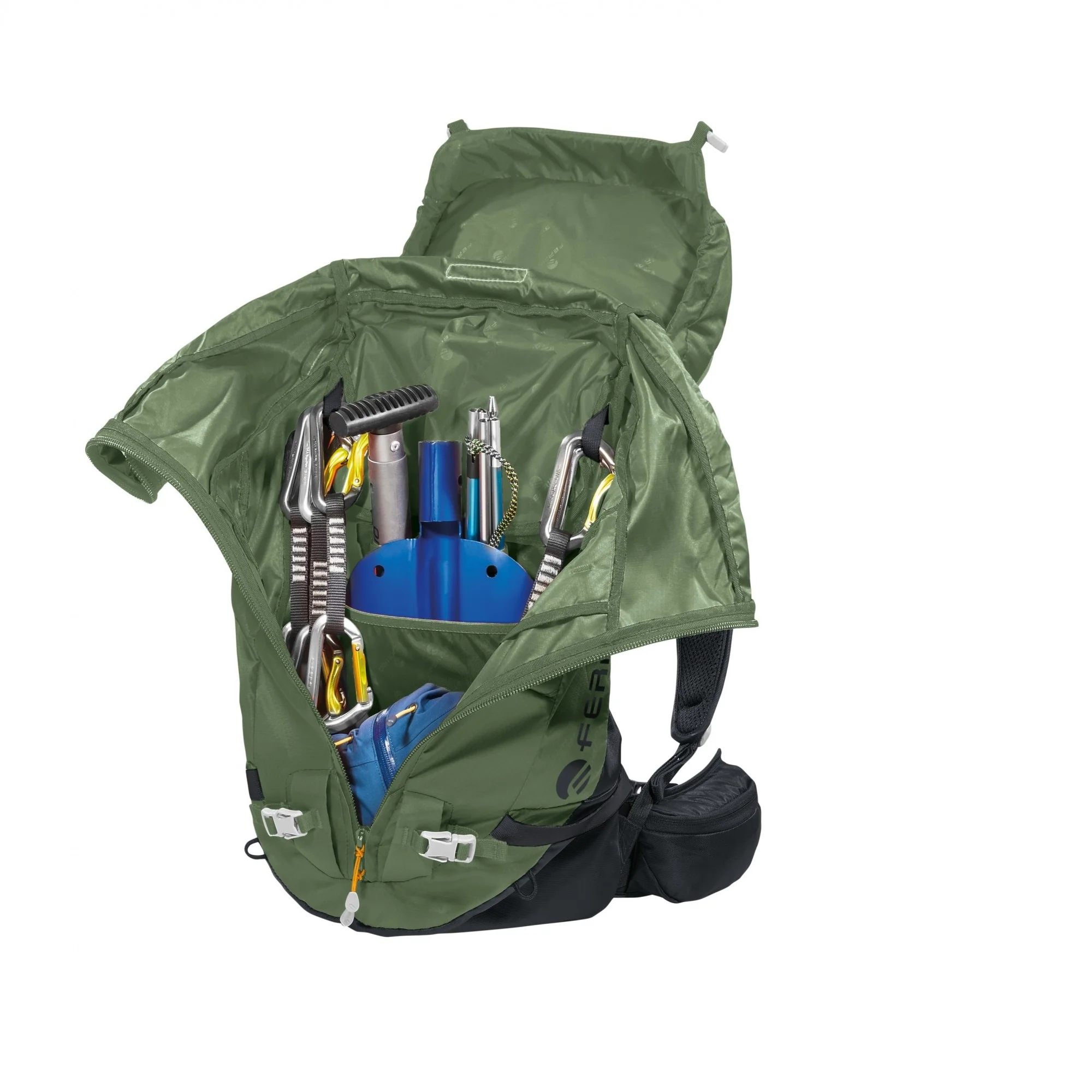 FERRINO TRIOLET 48+5 GRIGIO Zaino da Alpinismo e sci alpinismo capiente e versatile - Disponibile in 2 colori - Image 9