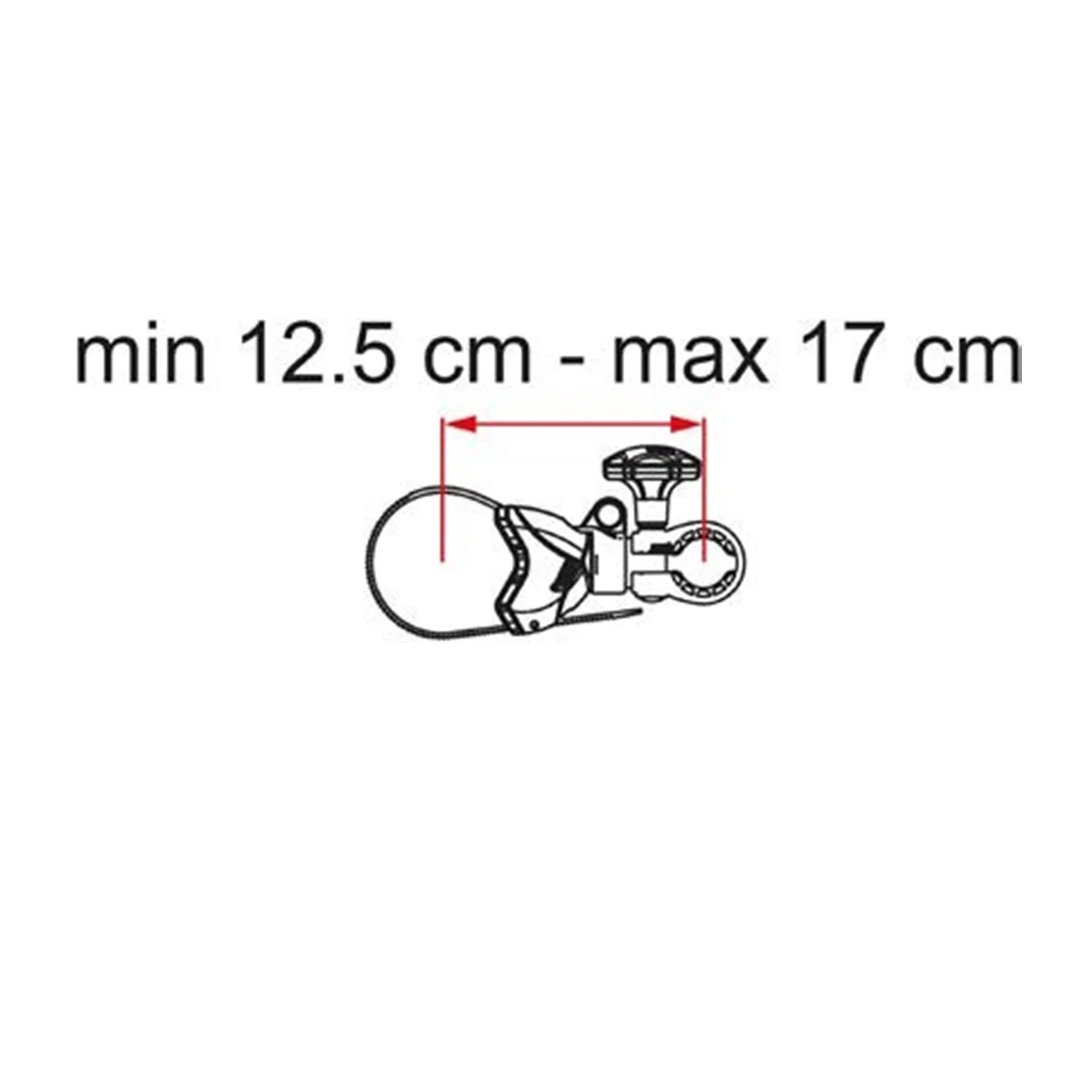 FIAMMA BIKE-BLOCK PRO S1 SISTEMA DI BLOCCAGGIO PER PORTABICI - Image 2