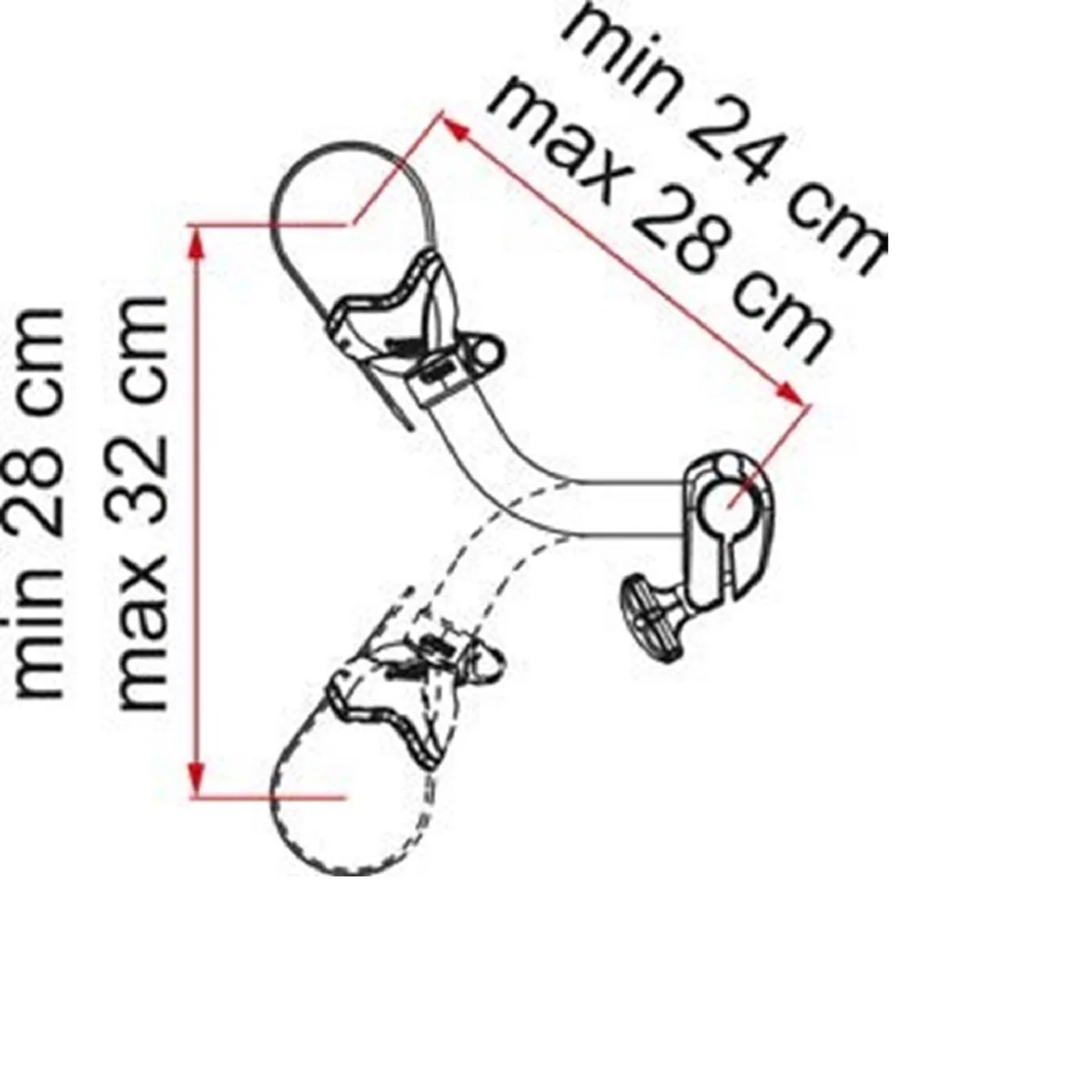 FIAMMA BIKE-BLOCK PRO S2 SISTEMA DI BLOCCAGGIO PER PORTABICI - Image 2