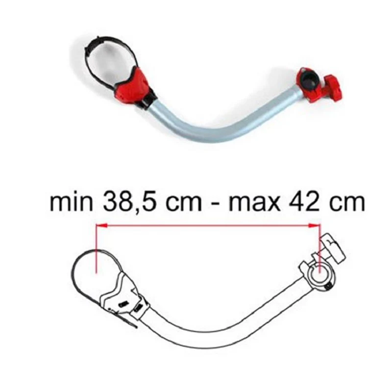 FIAMMA BIKE-BLOCK PRO 3 BLOCCA BICI SISTEMA DI BLOCCAGGIO BICICLETTE - DISPONIBILE IN 3 COLORI - Image 5
