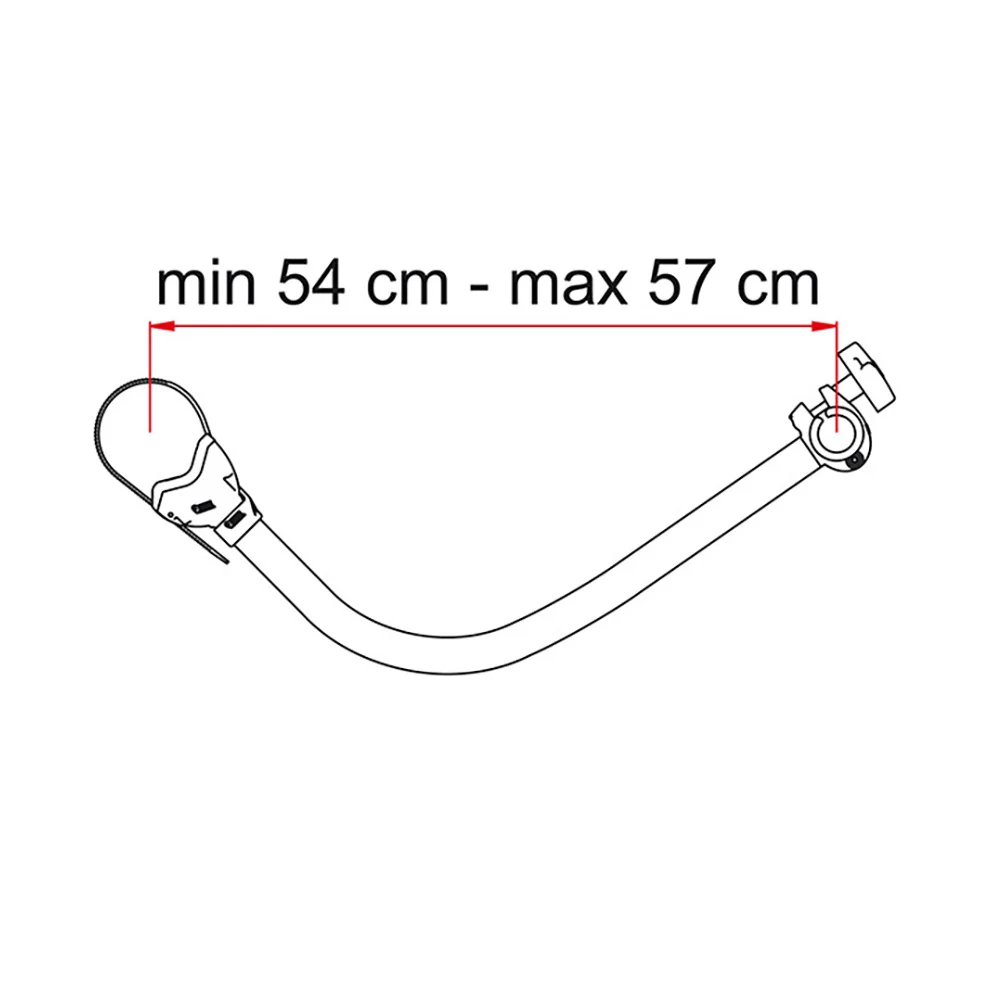 FIAMMA SISTEMA DI BLOCCAGGIO BICICLETTE BIKE-BLOCK PRO 4 - DISPONIBILE IN 2 COLORI - Image 3