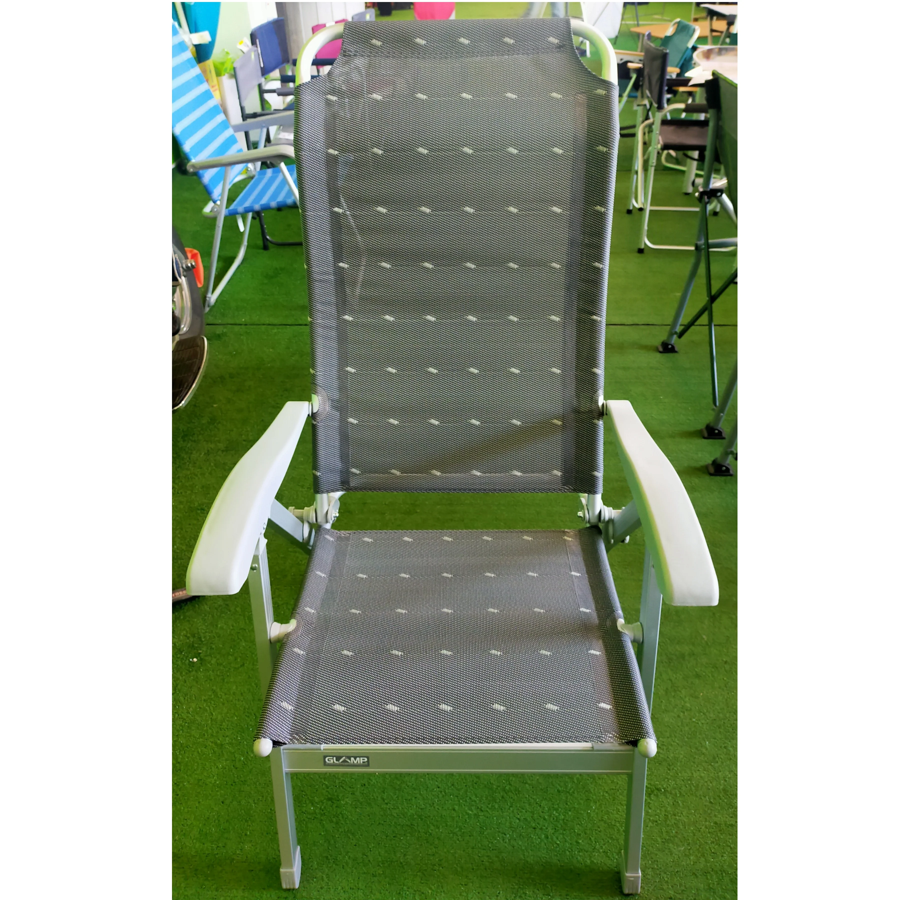 GLAMP BERLINO POLTRONA PIEGHEVOLE RECLINABILE REGOLABILE - IN PROMOZIONE ULTIMI PEZZI