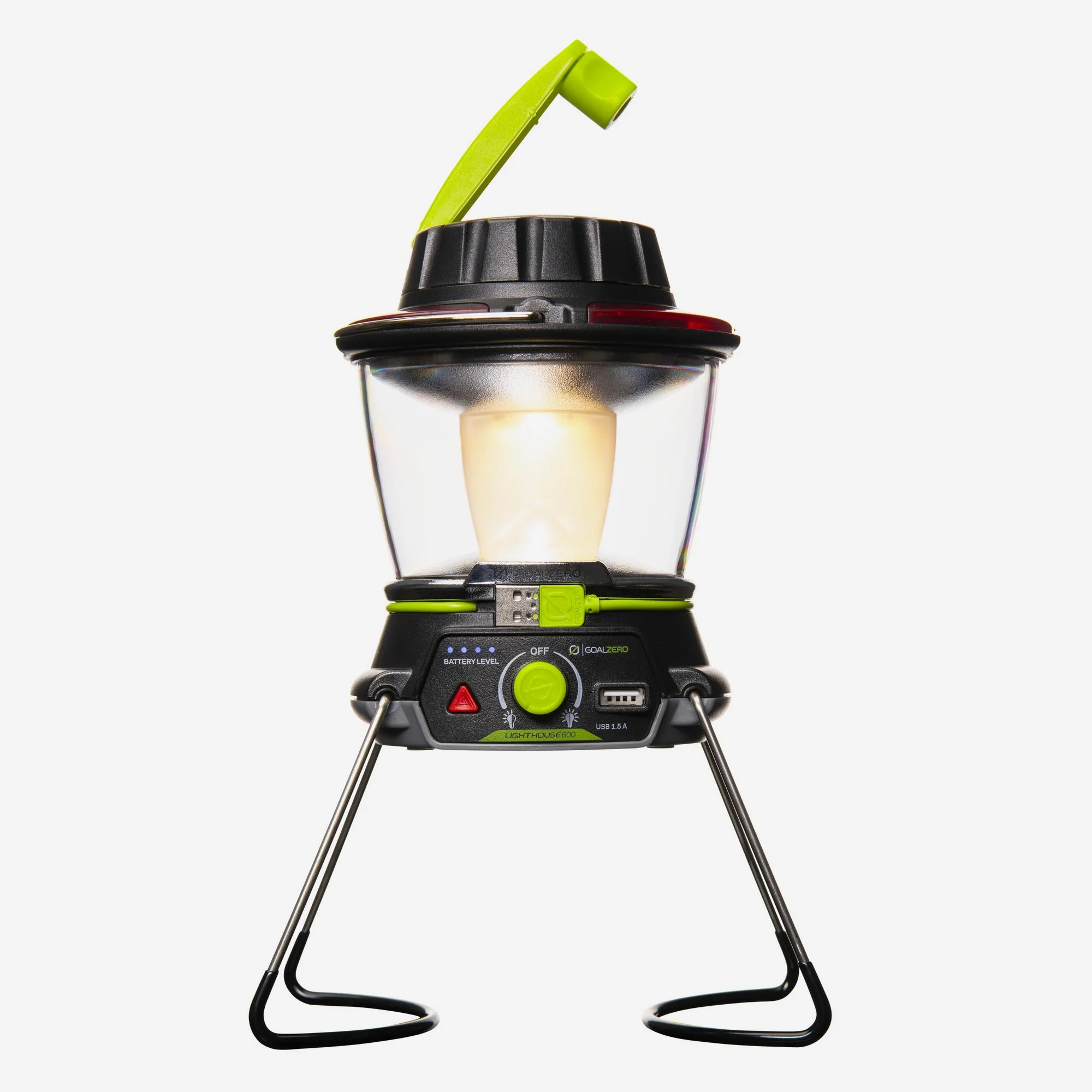 GOALZERO LIGHTHOUSE 600 LUMEN lanterna con batteria integrata per ricaricare telefoni