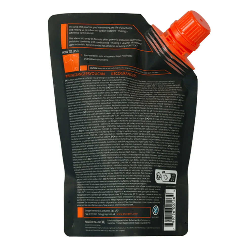 GRANGERS FOOTWEAR REPEL PLUS DETERGENTE IMPERMEABILIZZANTE 275ml PER CALZATURE - Image 2