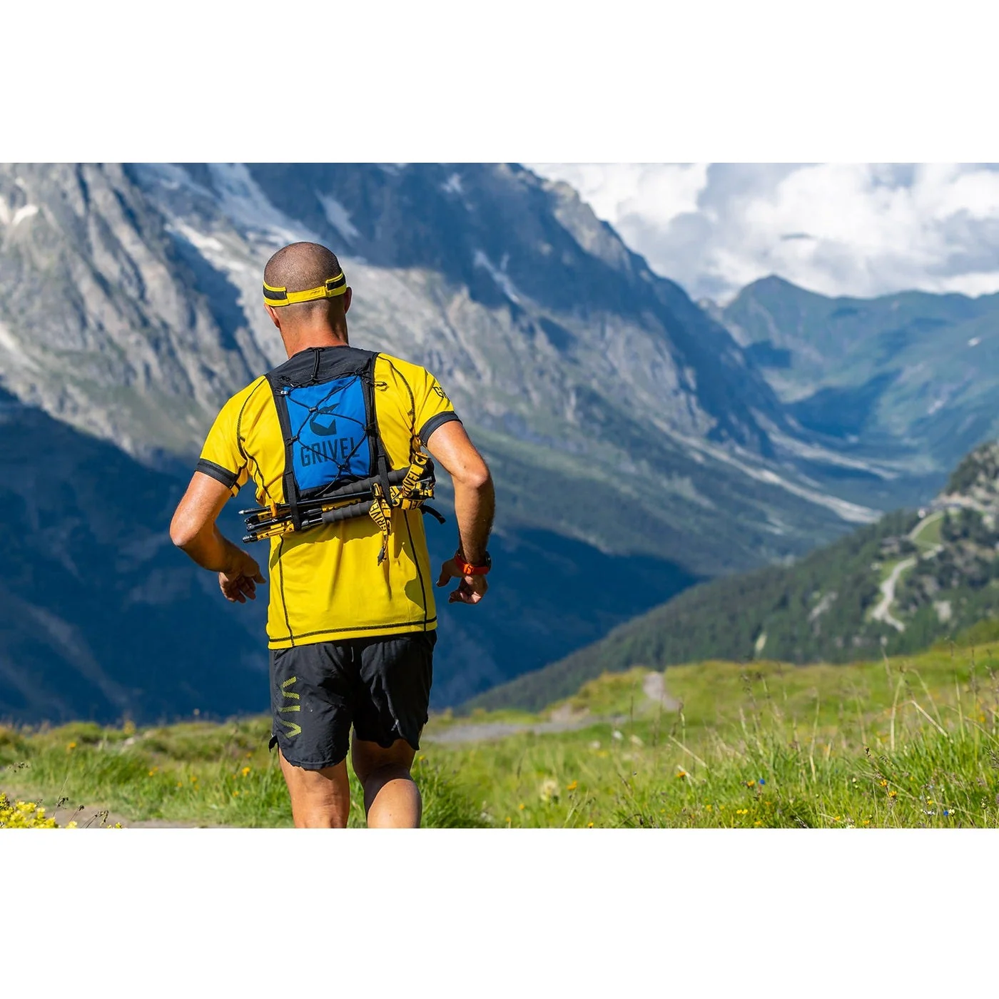 GRIVEL MOUNTAIN RUNNER EVO 10 ZAINO TRAIL RUNNING GIALLO Disponibile in due taglie - Image 4