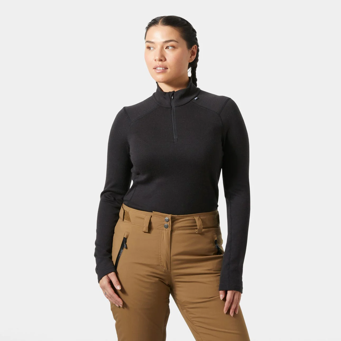 HELLY HANSEN LIFA MERINO MIDW 1/2 ZIP MAGLIA INTIMA DONNA CON ZIP - Image 2