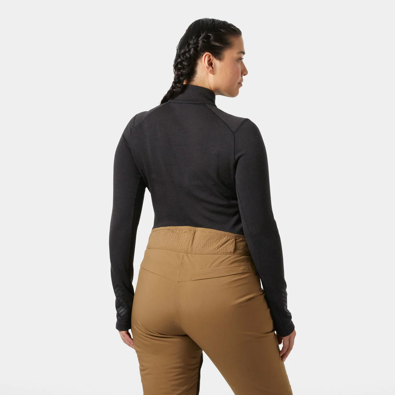 HELLY HANSEN LIFA MERINO MIDW 1/2 ZIP MAGLIA INTIMA DONNA CON ZIP - Image 4