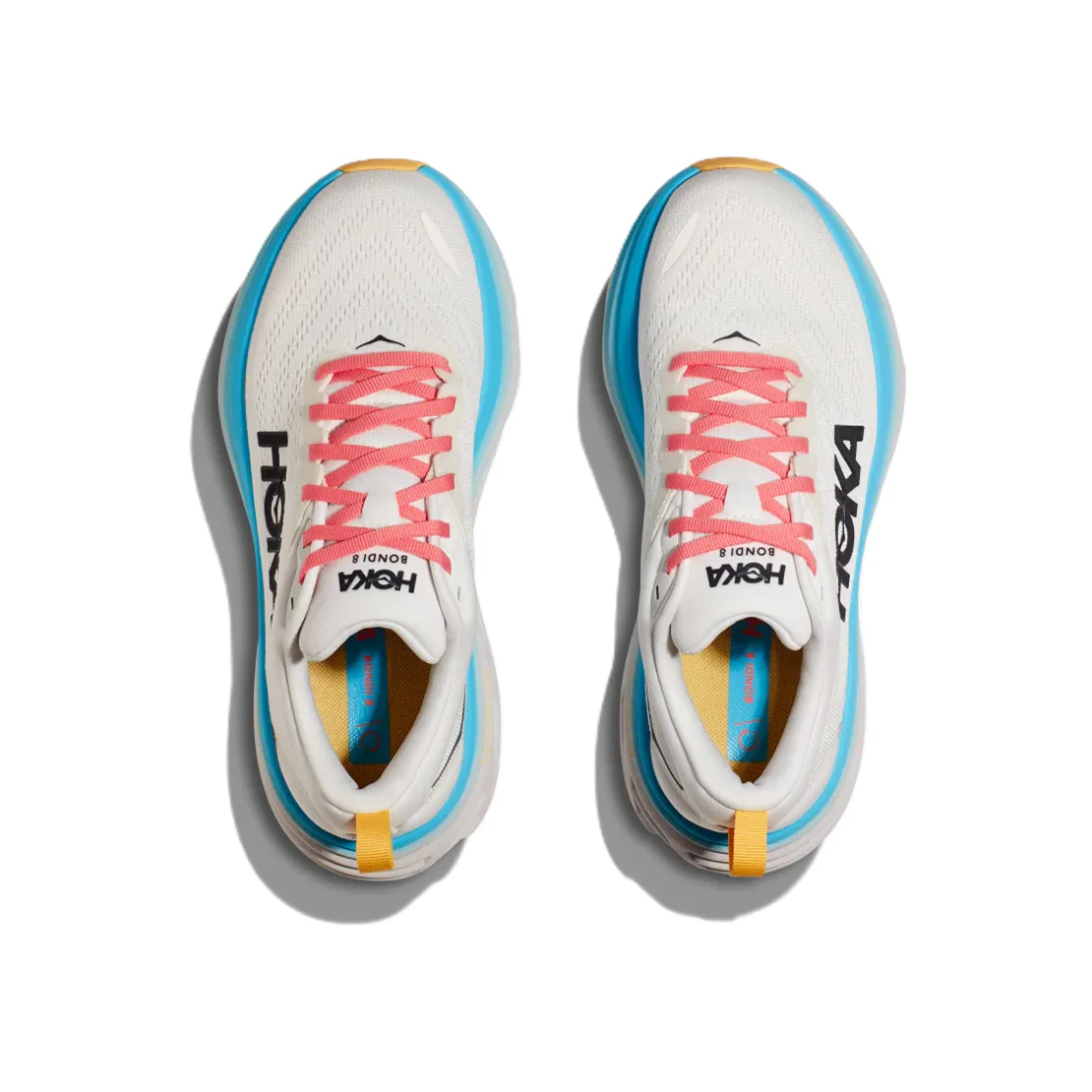 HOKA BONDI 8 SCARPA DONNA SUPER AMMORTIZZATA DA CORSA/CAMMINATA SU STRADA - DISPONIBILE IN 3 COLORI - Image 12
