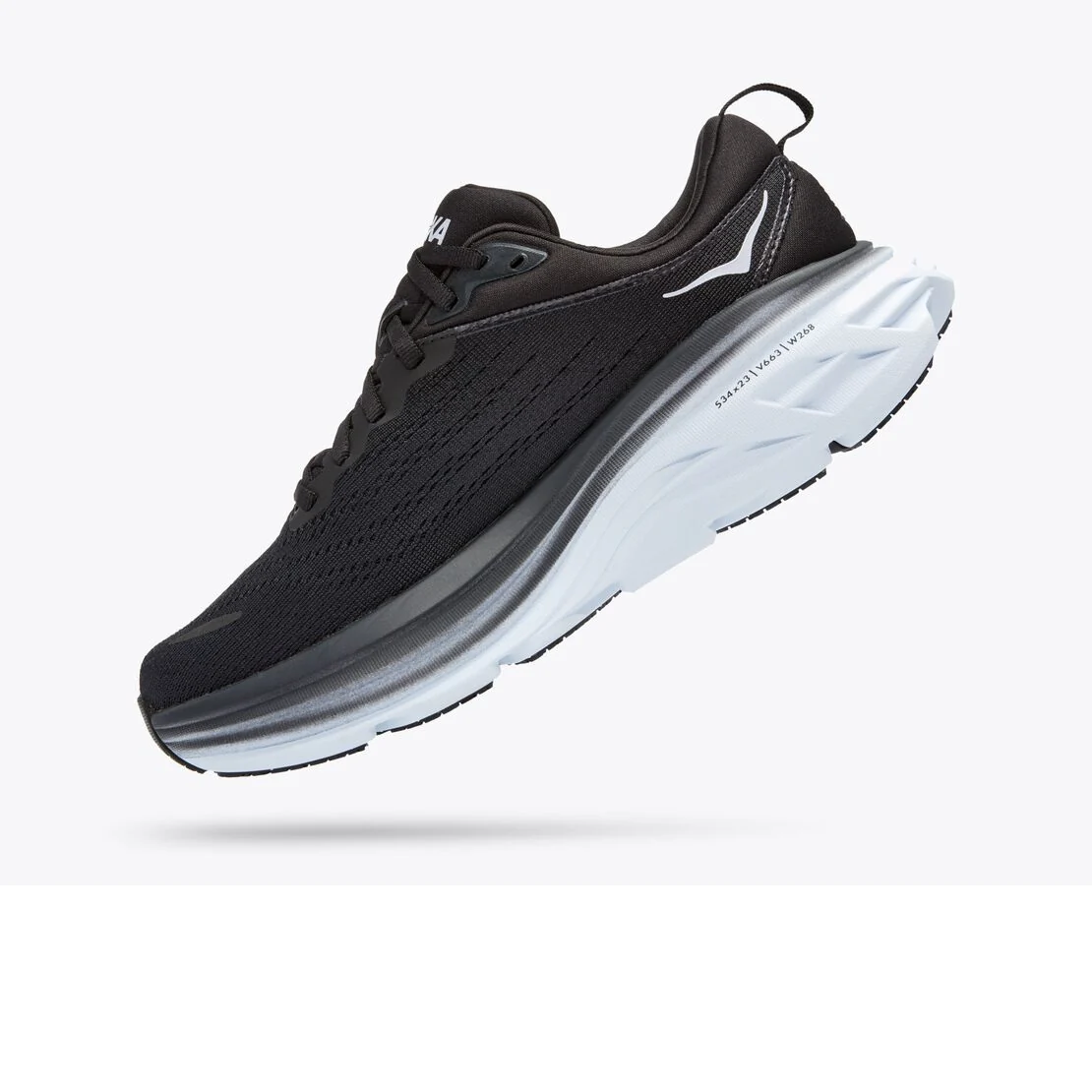 HOKA BONDI 8 SCARPA DONNA SUPER AMMORTIZZATA DA CORSA/CAMMINATA SU STRADA - DISPONIBILE IN 3 COLORI - Image 8