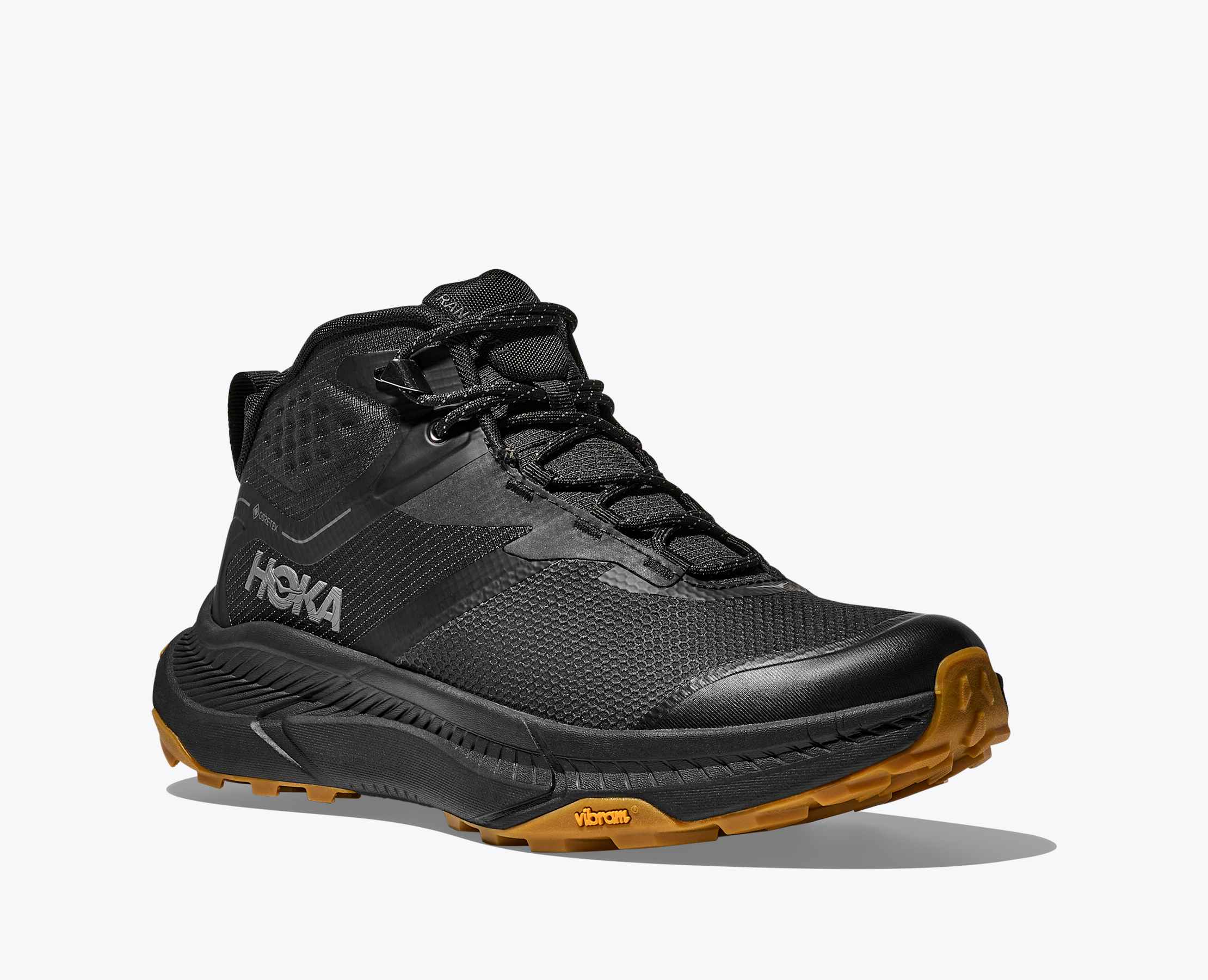 HOKA M TRANSPORT HIKE GORE-TEX SCARPONCINO IMPERMEABILE UOMO IN SUOLA VIBRAM DA LIFESTYLE E TEMPO LIBERO