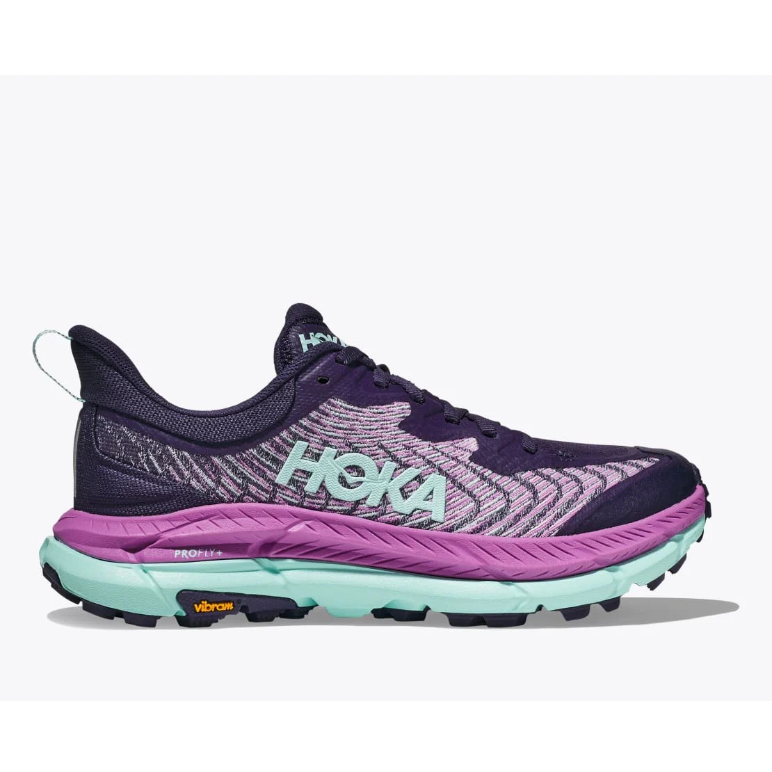 HOKA MAFATE SPEED 4 DONNA SCARPA DA TRAIL RUNNING - Colore Night Sky/Orchid Flower - Image 3