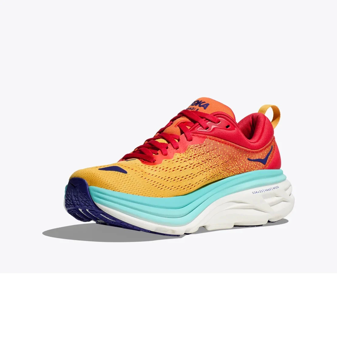 HOKA ONE ONE BONDI 8 SCARPE UOMO AMMORTIZZATE DA CORSA/CAMMINATA SU STRADA - DISPONIBILE IN 2 COLORI - Image 12