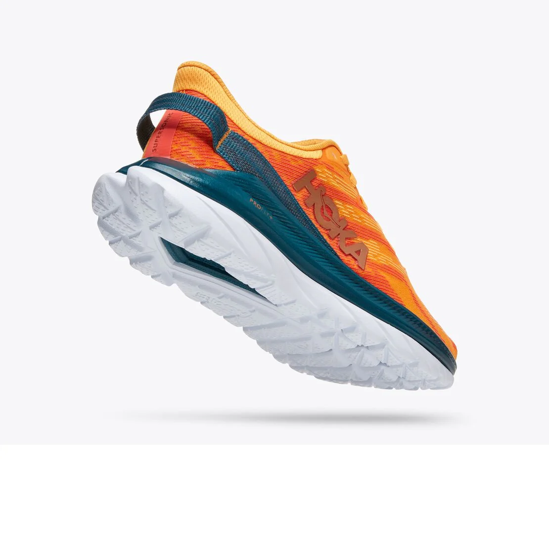 HOKA ONE ONE MACH SUPERSONIC SCARPA DA CORSA REATTIVA E TRASPIRANTE ( Radiant Yellow / Camellia ) PROMO - Image 3
