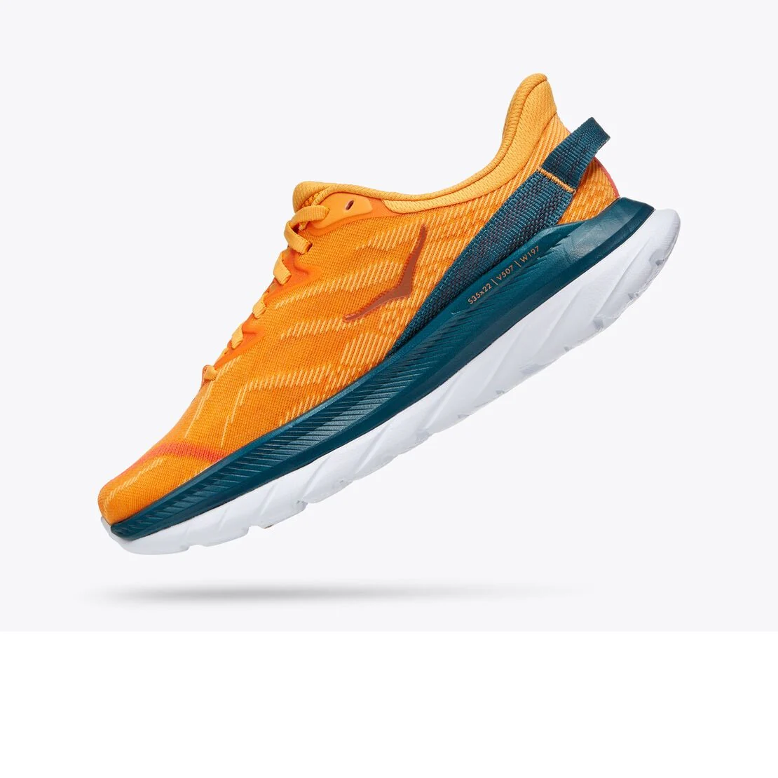 HOKA ONE ONE MACH SUPERSONIC SCARPA DA CORSA REATTIVA E TRASPIRANTE ( Radiant Yellow / Camellia ) PROMO - Image 4