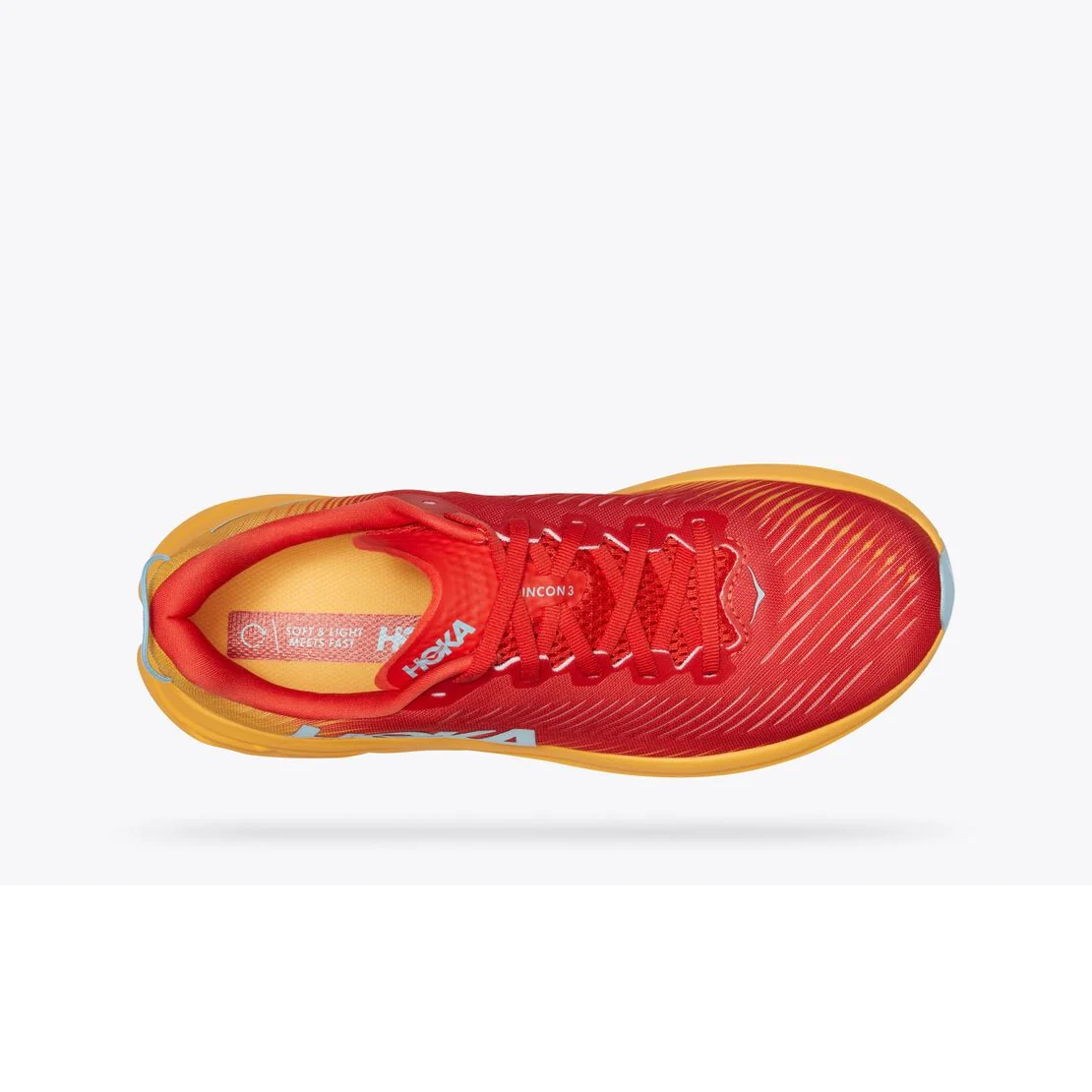 HOKA ONE ONE RINCON 3 M (FIESTA/AMBER YELLOW) UOMO SCARPA RUNNING - NUOVI ARRIVI - Image 5