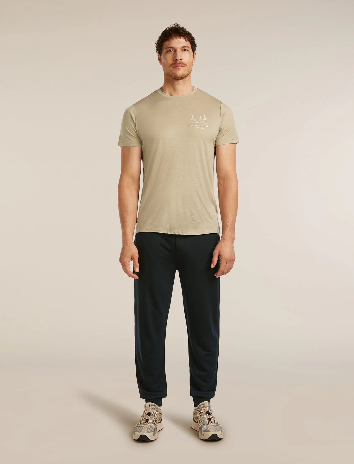 ICEBREAKER 150 TECH LITE PEACEFUL PASS UOMO T-SHIRT LEGGERA 100% LANA MERINO - Image 2