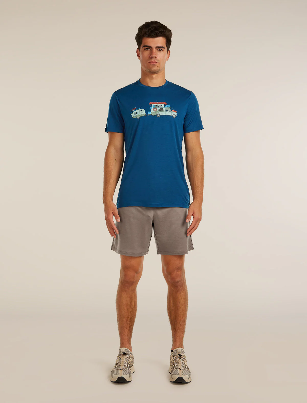 ICEBREAKER 150 TECH LITE TRANSPORTAGE UOMO T-SHIRT LEGGERA 100% LANA MERINO - Image 6