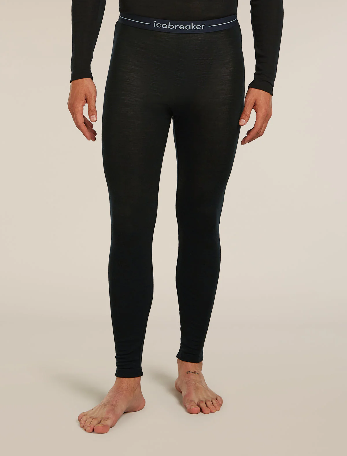 ICEBREAKER EVERYDAY LEGGINS UOMO PANTALONE INTIMO TERMICO IN 100% LANA MERINO - Image 2