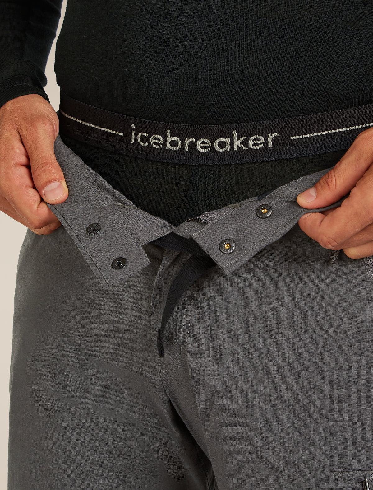 ICEBREAKER EVERYDAY LEGGINS UOMO PANTALONE INTIMO TERMICO IN 100% LANA MERINO - Image 5