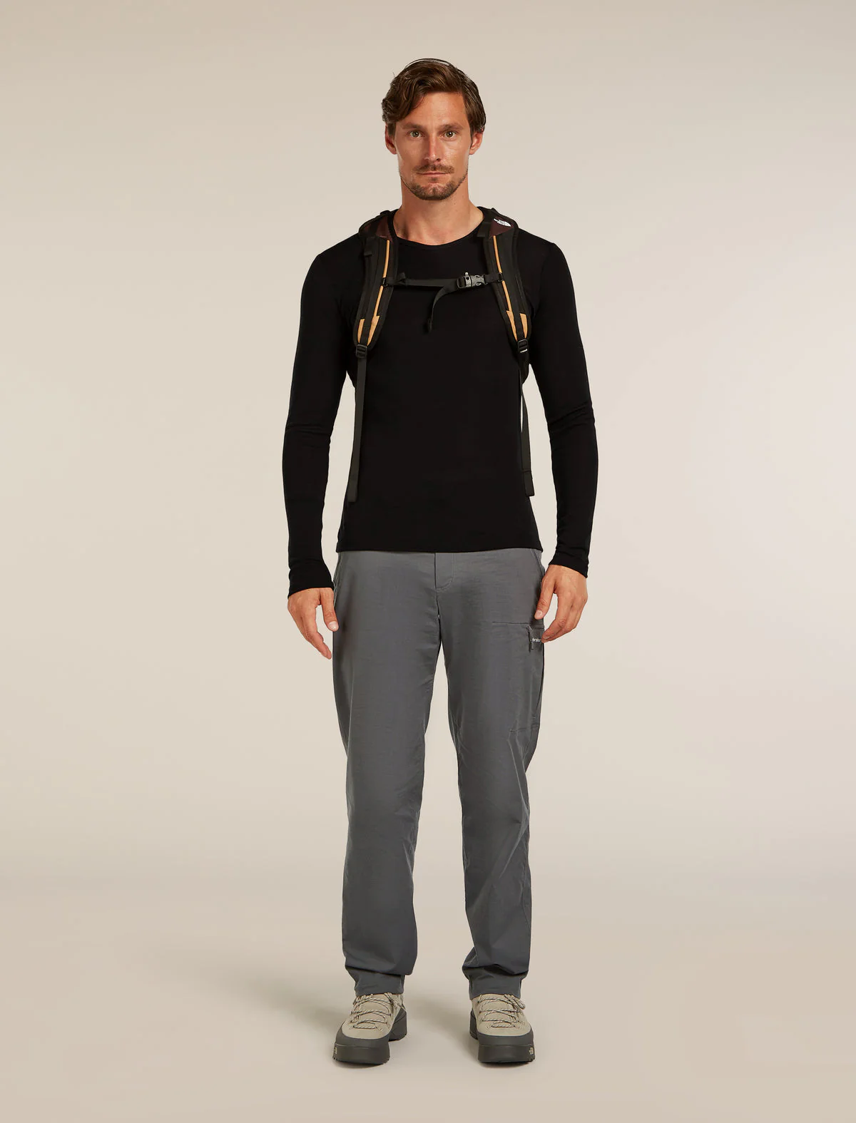 ICEBREAKER EVERYDAY LS CREW UOMO MAGLIA INTIMA TERMICA IN 100% LANA MERINO - Image 4