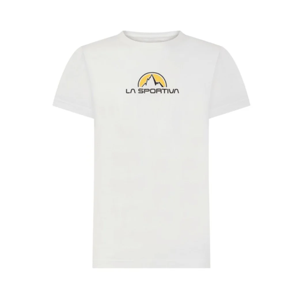 LA SPORTIVA FOOTSTEP TEE UOMO T-SHIRT IN COTONE PER ARRIMPICATA E TEMPO LIBERO
