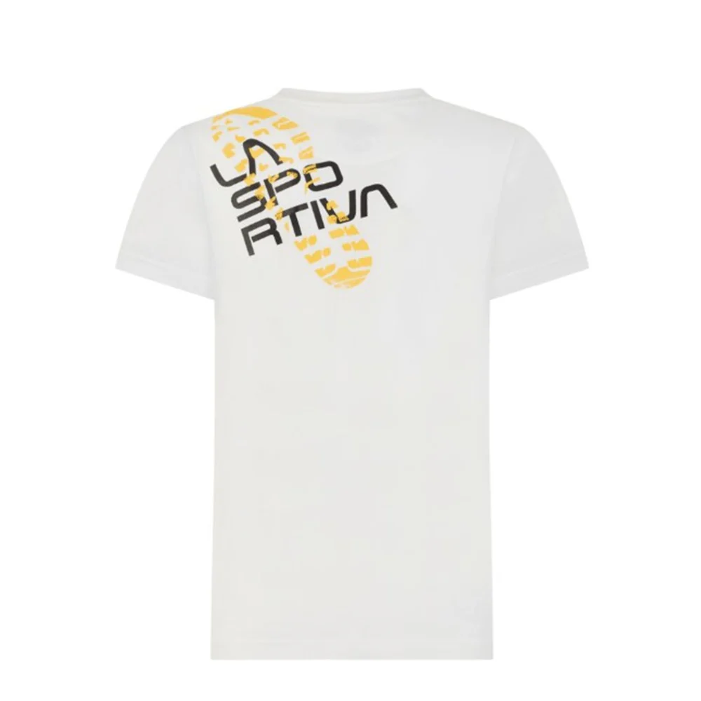 LA SPORTIVA FOOTSTEP TEE UOMO T-SHIRT IN COTONE PER ARRIMPICATA E TEMPO LIBERO - Image 2