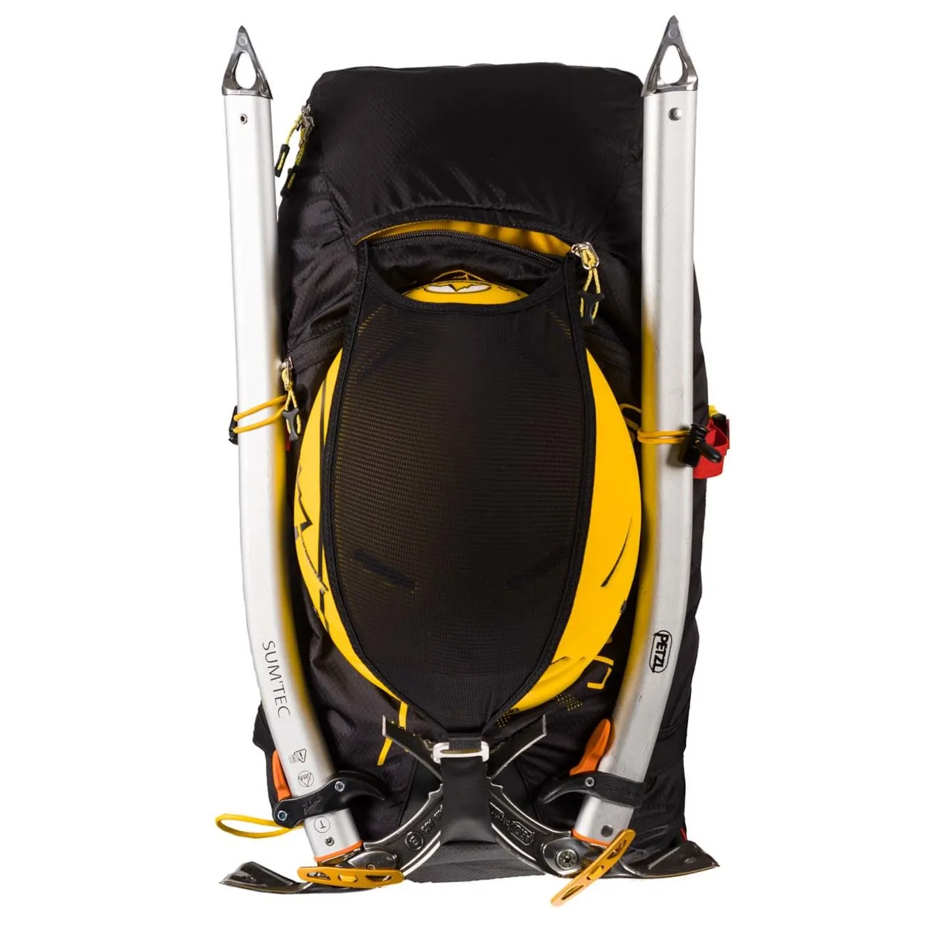 LA SPORTIVA MOONLITE BACKPACK BLACK/YELLOW - ZAINO DA SCIALPINISMO 30 LITRI - Image 3