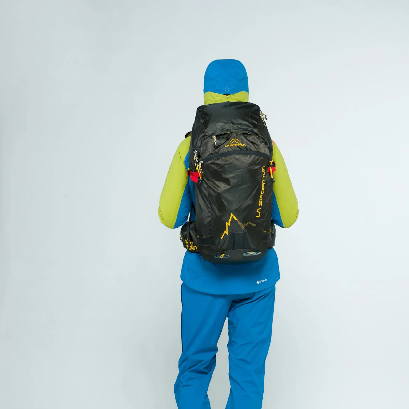 LA SPORTIVA MOONLITE BACKPACK BLACK/YELLOW - ZAINO DA SCIALPINISMO 30 LITRI - Image 5
