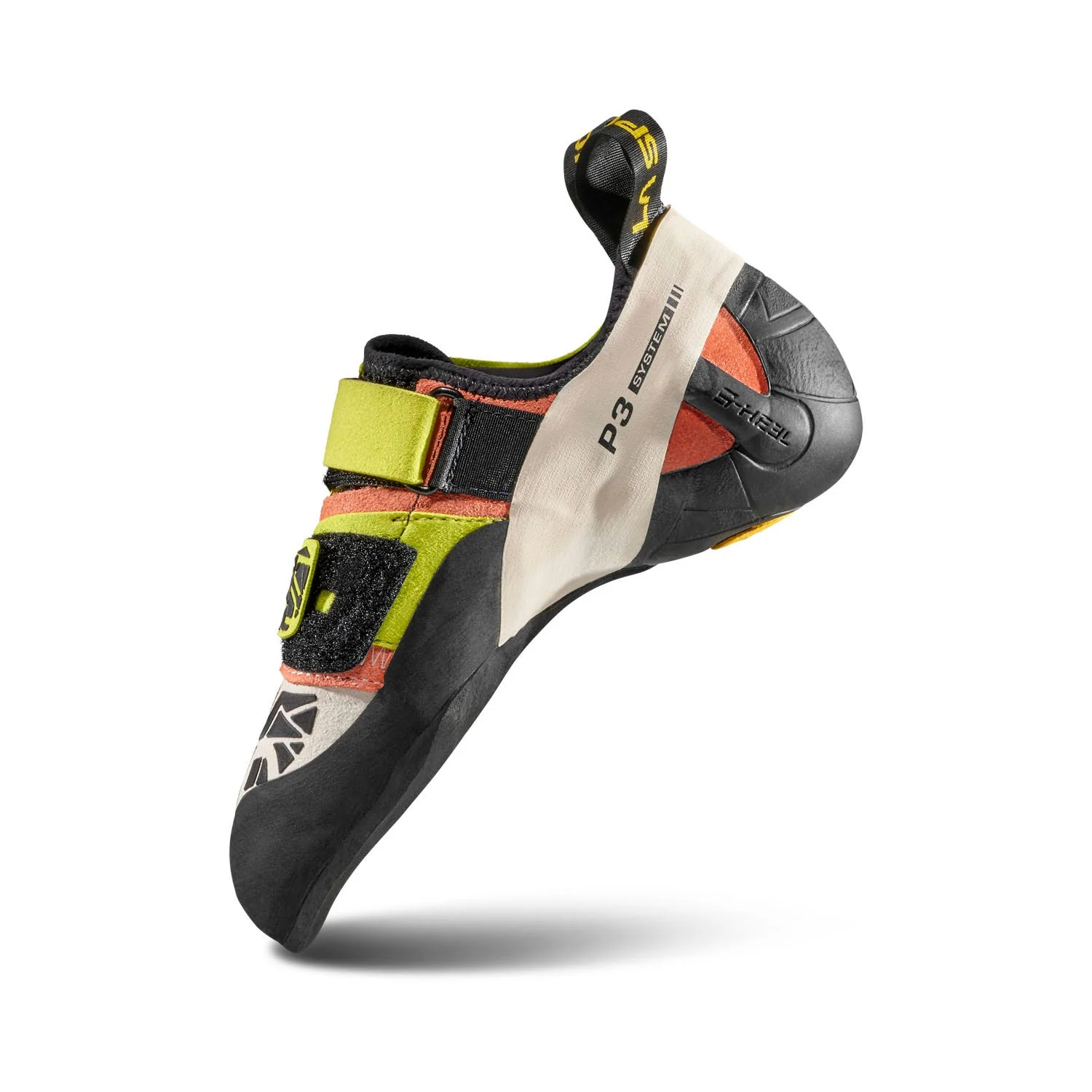 LA SPORTIVA OTAKI WOMAN SCARPETTA DA ARRAMPICATA ADATTA PER FALESIA BULDER E VIE - SULPHUR/CORAL - Image 5