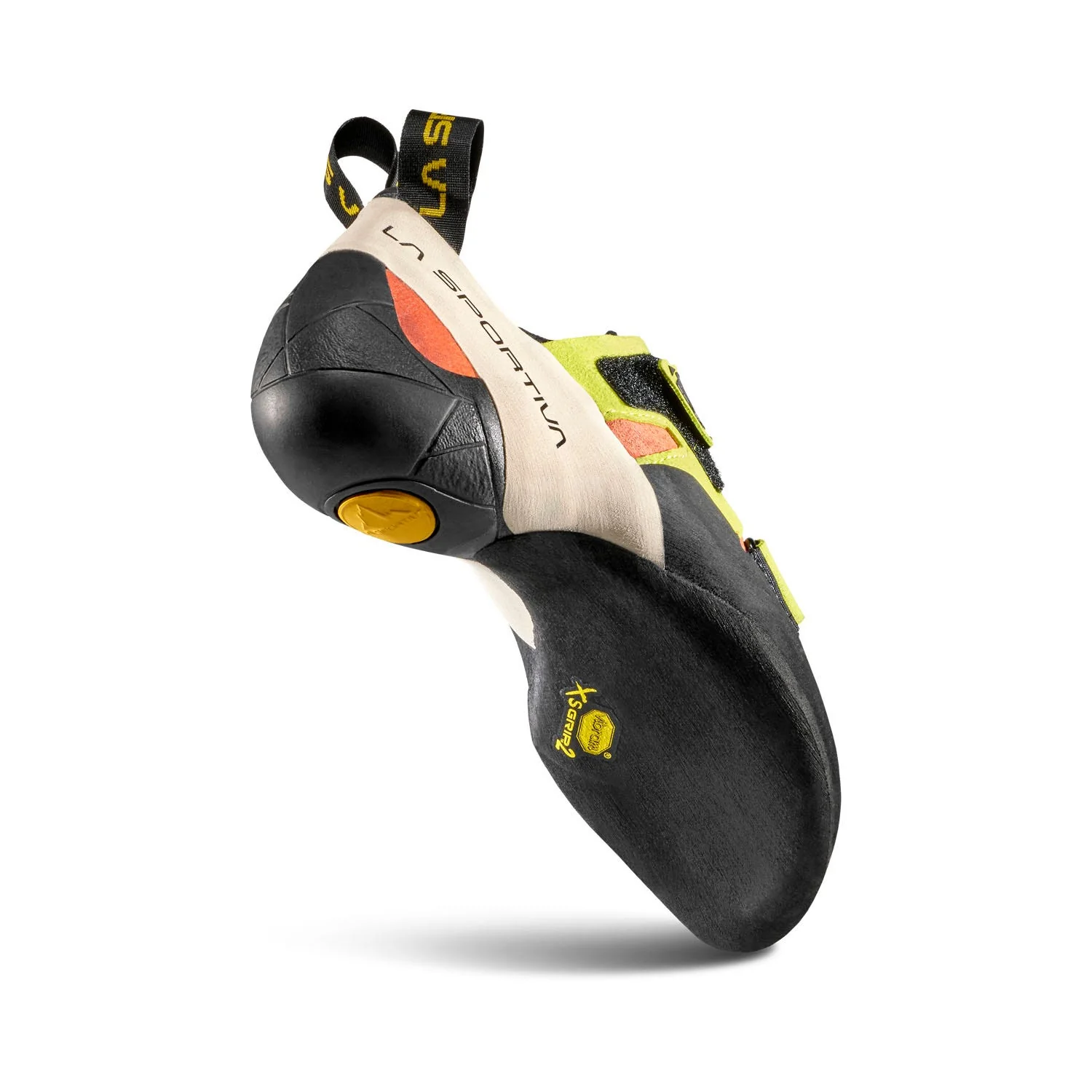 LA SPORTIVA OTAKI WOMAN SCARPETTA DA ARRAMPICATA ADATTA PER FALESIA BULDER E VIE - SULPHUR/CORAL - Image 6