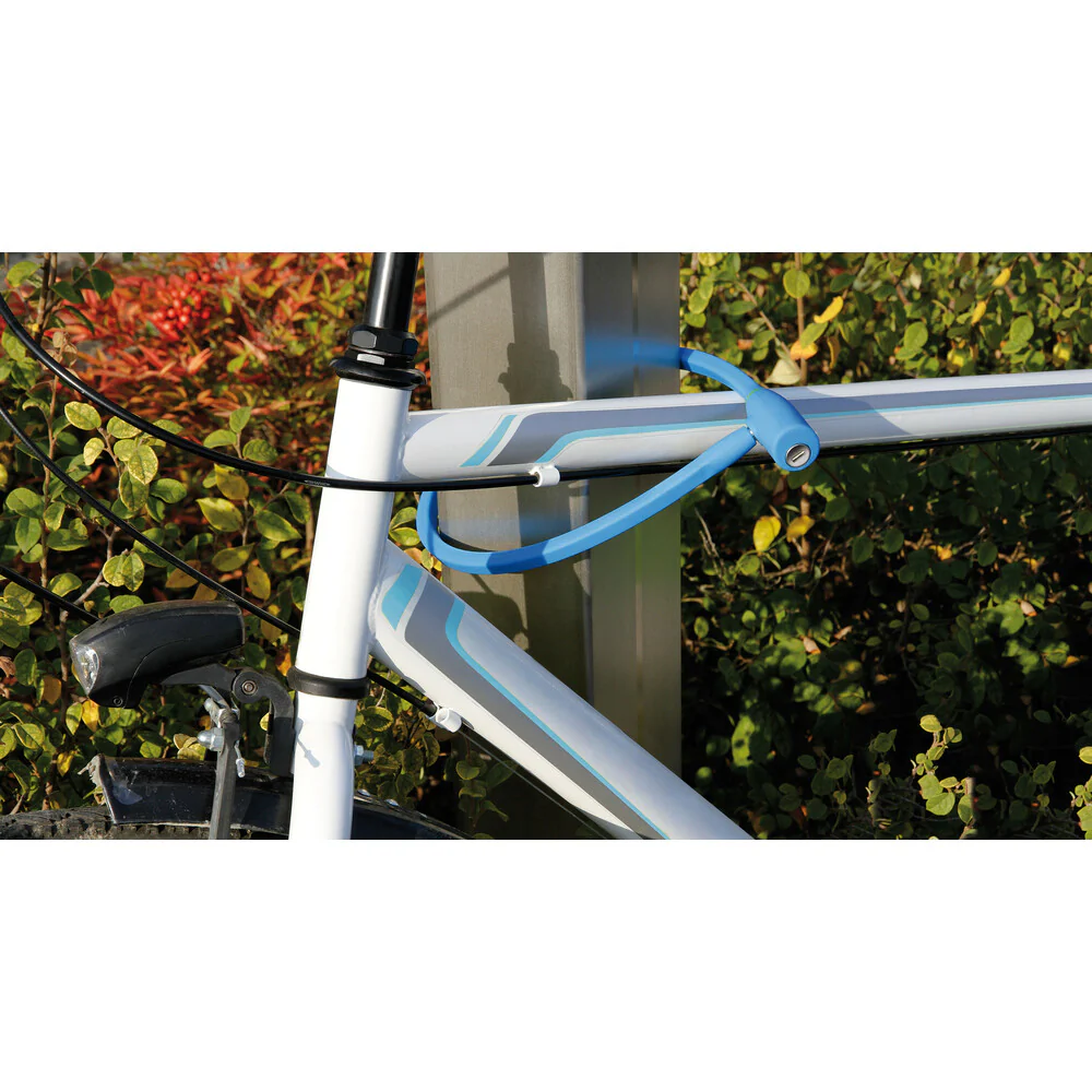 LAMPA SILICON-LOCK Cavo antifurto in acciaio Ø 10 mm - 60 cm - Image 2