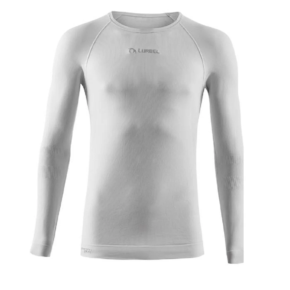 LURBEL ALASKA LONG SLEEVES MAGLIA TERMICA UOMO TECNICA E MOLTO TRASPIRANTE - GRIGIO CHIARO - Image 2