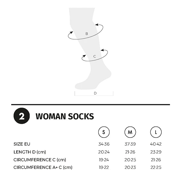 LURBEL TIWAR W CALZE TECNICHE DONNA CORTE TRASPIRANTI DA RUNNING - Image 3