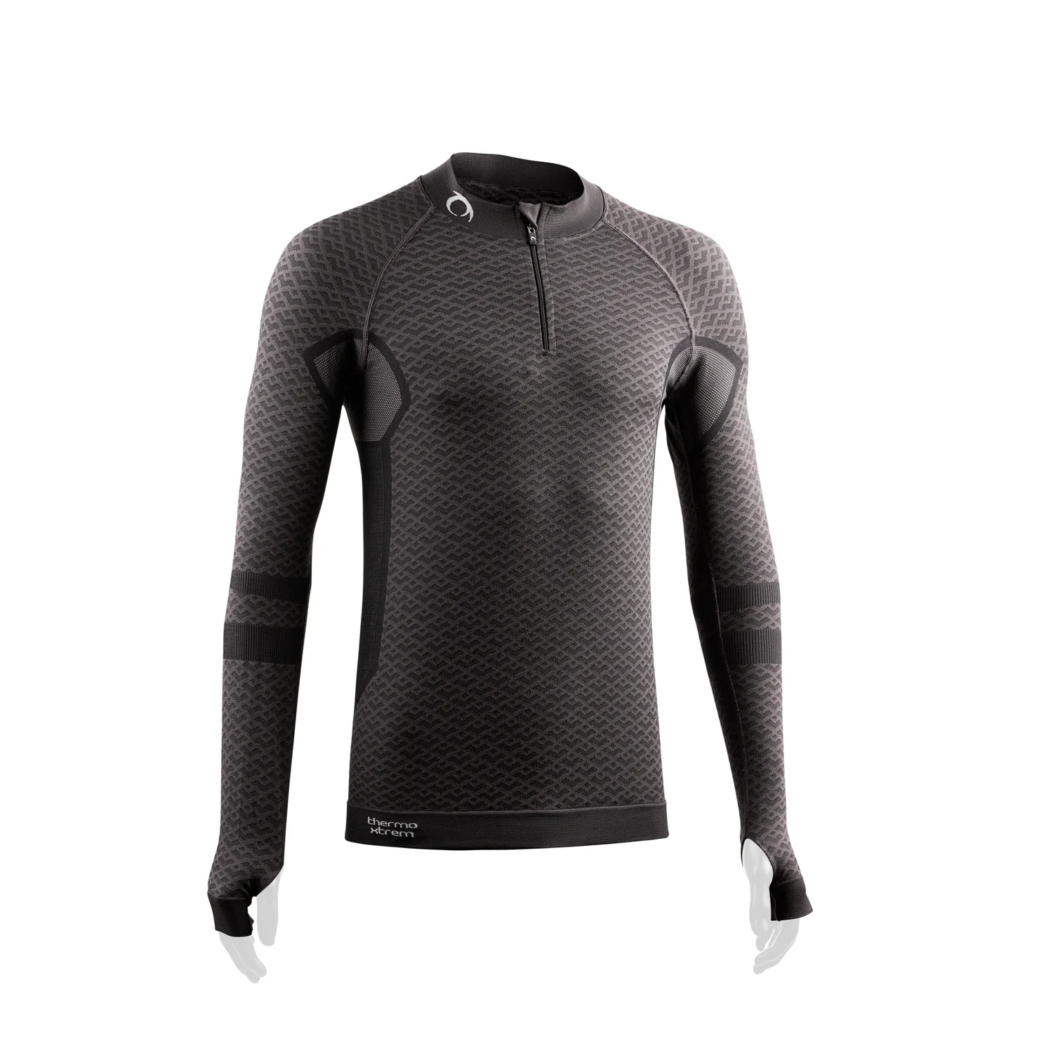 LURBEL VOLCANO LONG SLEEVES ZIP CALDA MAGLIA TERMICA CON ZIP UNISEX TECNICA E MOLTO TRASPIRANTE