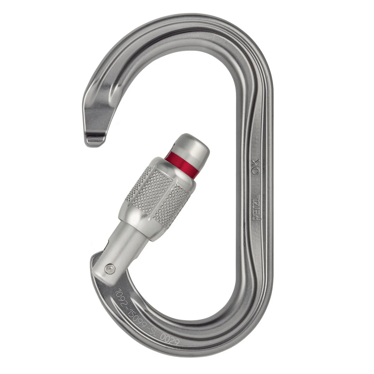 PETZL OK SCREW-LOCK Moschettone ovale per l'utilizzo con carrucole e bloccanti - Image 3